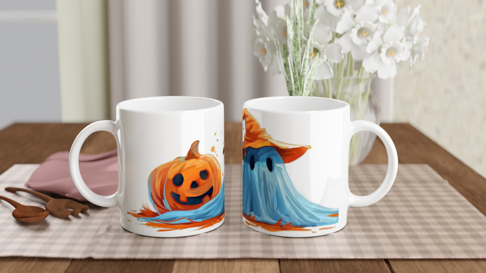 Bus eller Godis! Halloweenpumpa & Spökkompis Mugg – Välj Färg & Lyft Höstens Fika 10 cd59b95f-65c3-4803-a0fc-6d1cd75159d0