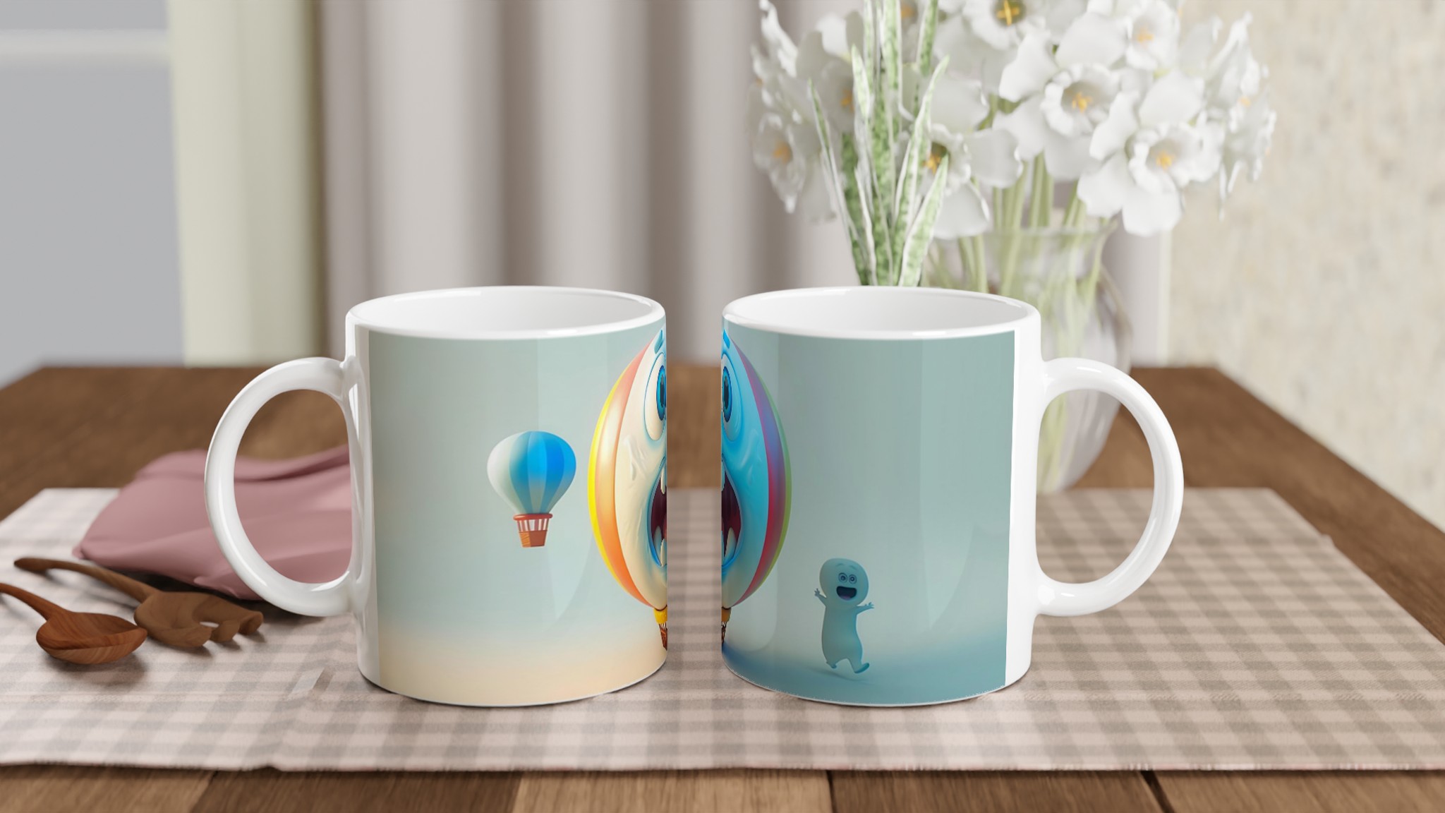 Humoristisk Luftballong Mugg – Färgstark & Uttrycksfull Keramik för din Favoritdryck 10 cdcc0957-94b9-4a69-a138-6d825fc35a81