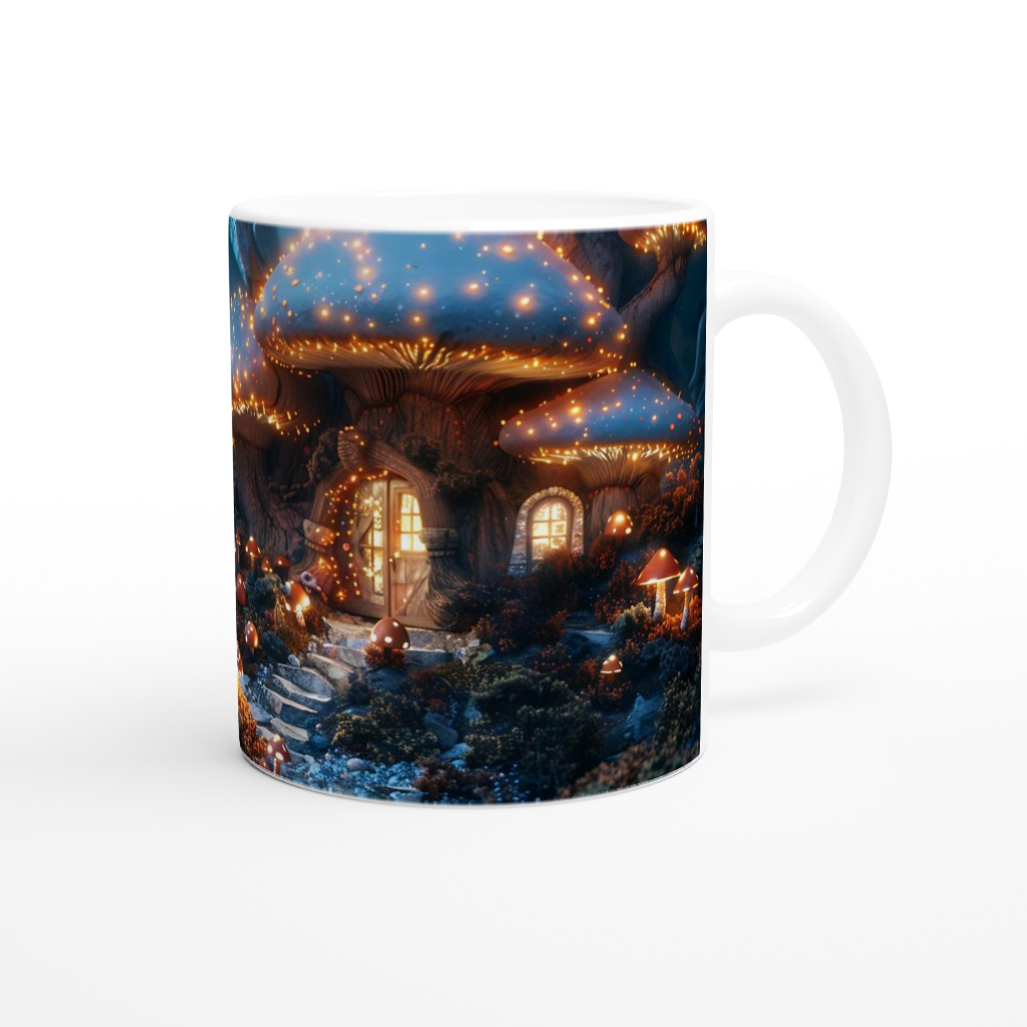 Magical Glow Forest 11oz Keramisk Mugg – Drömsk Mystik i 7 Färger 9 ce7f8934-4fe7-4199-ad5b-21fec0e4e136