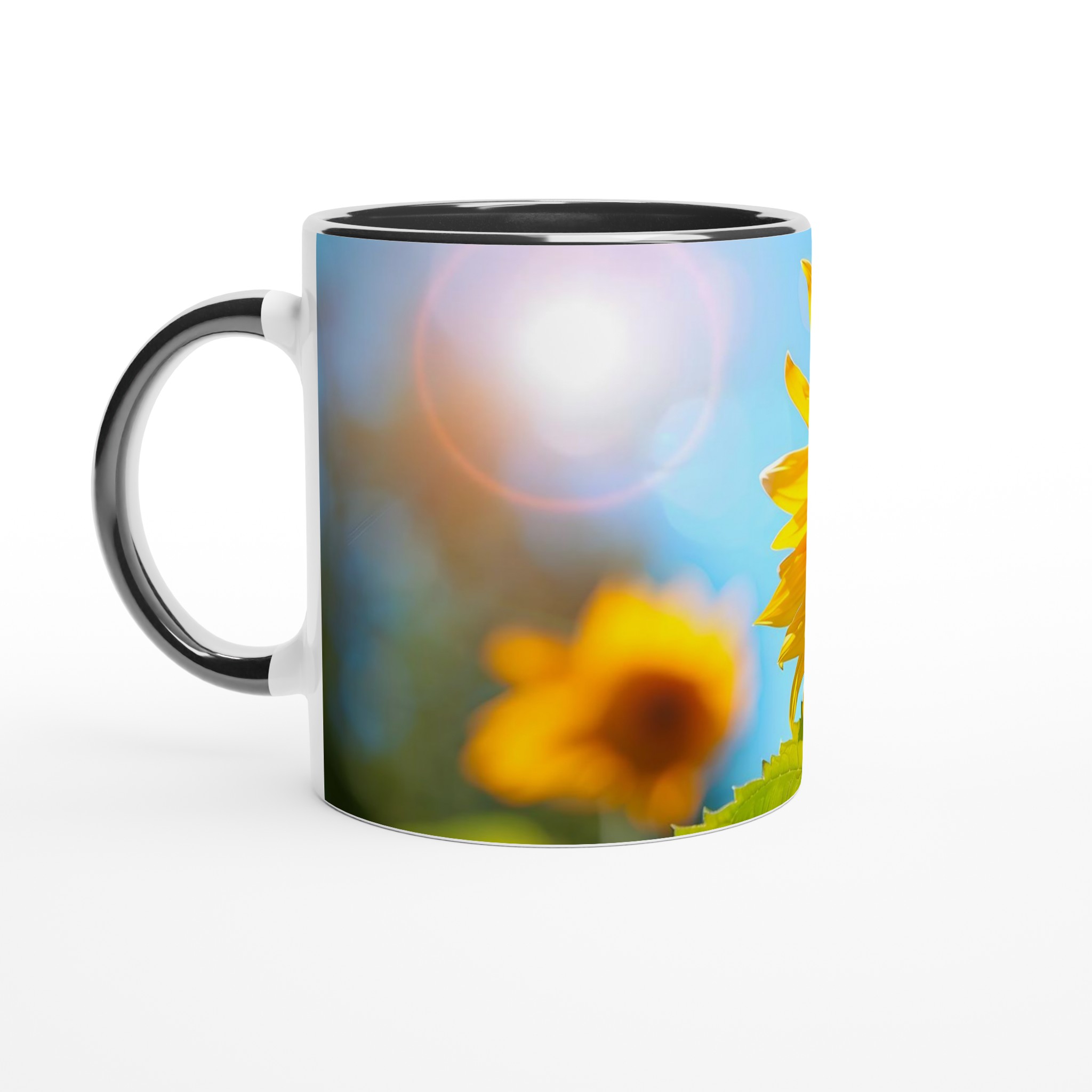 Solkysst Solros Mugg - Personlig Keramikmugg i 7 Livfulla Färger 7 cecf2aea-62c3-4333-8562-bd5466f11819