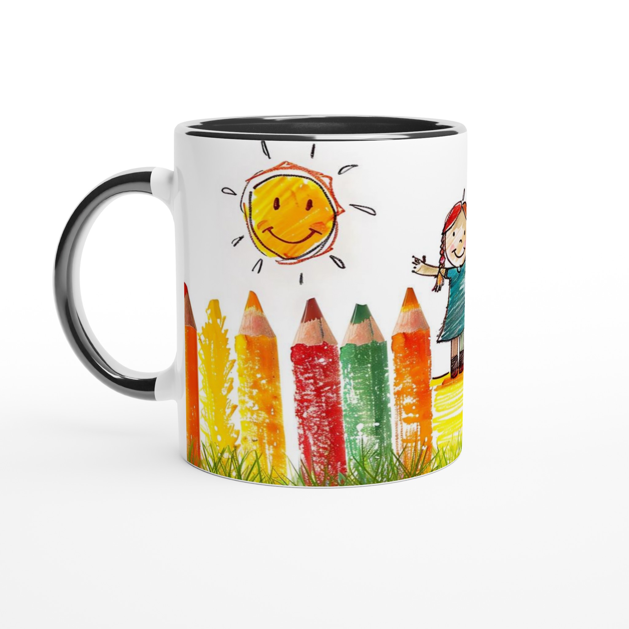 Färgsprakande Kreativ Mugg - 11oz Keramikmugg i glada färger för stora och små artister 7 cee5fa66-0ba1-4700-9864-c8635fa77a4e