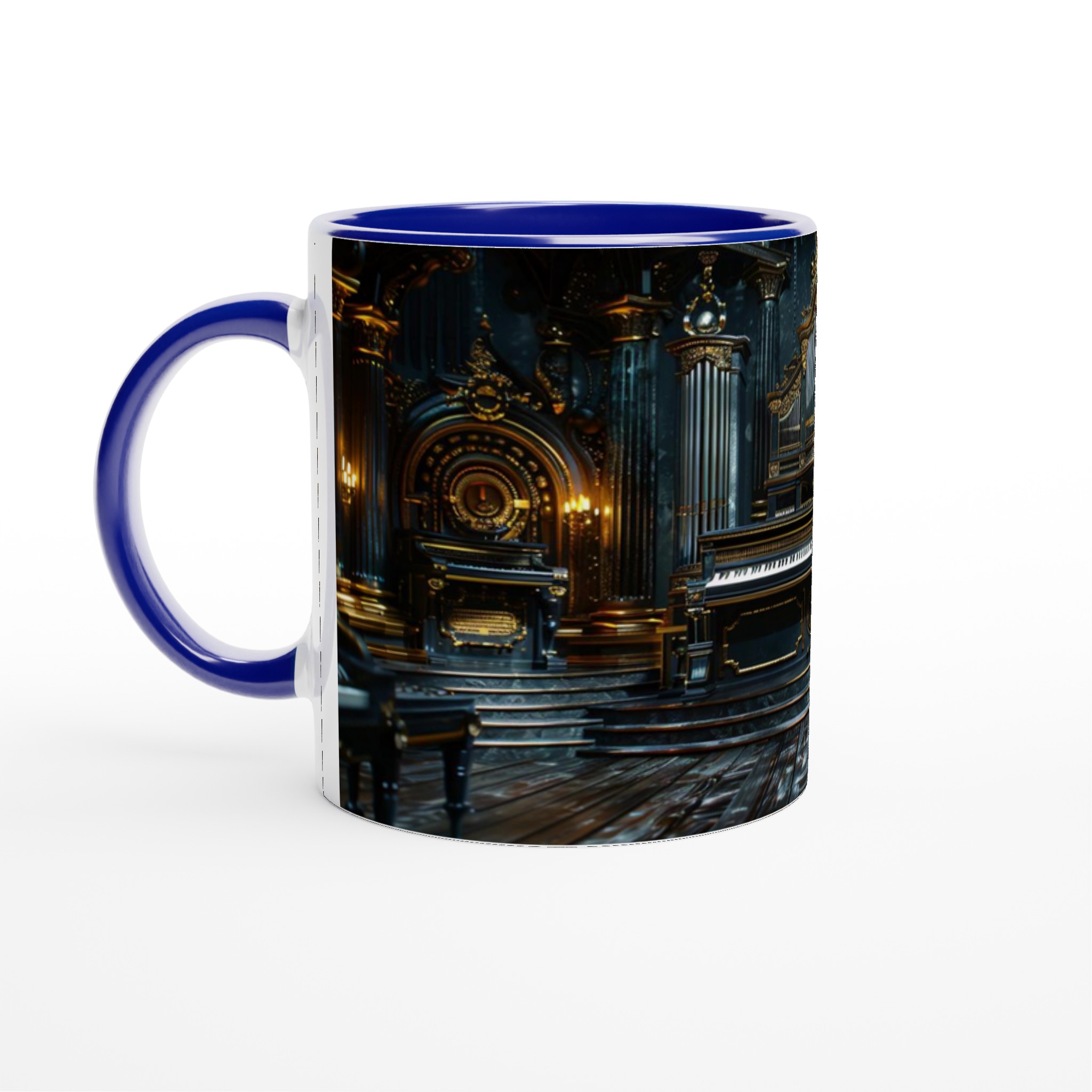 Baroque Elegans Kaffemugg – Lyxig 11oz Keramikmugg i ditt Val av Sju Färger 4 ceee8deb-099e-4924-8134-a100b5834cbc
