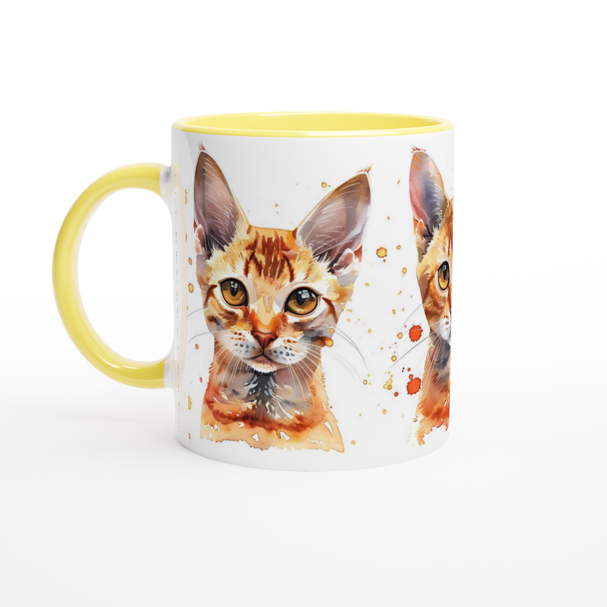 Kattungens Charm – Akvarellmugg i 7 Färgstarka Nyanser – 11 oz 5 cf20e21f-ae0b-485c-b3dc-418c4fbded50