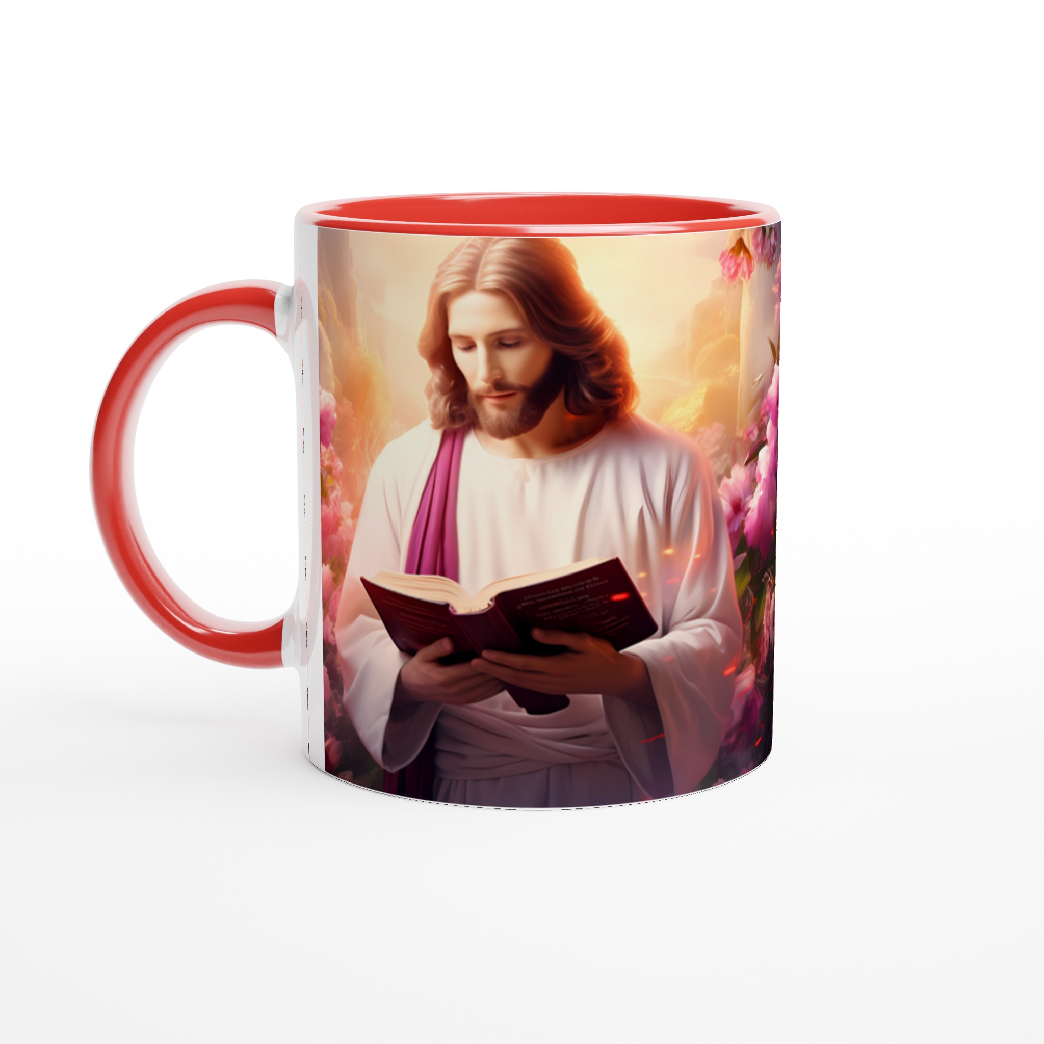 Vår Herre Jesus Kristus Keramisk Mugg - 11oz Gudomlig Inspiration i Färgstarka Val 2 cf26fcd0-5044-4c43-8e07-f27bd18b1354