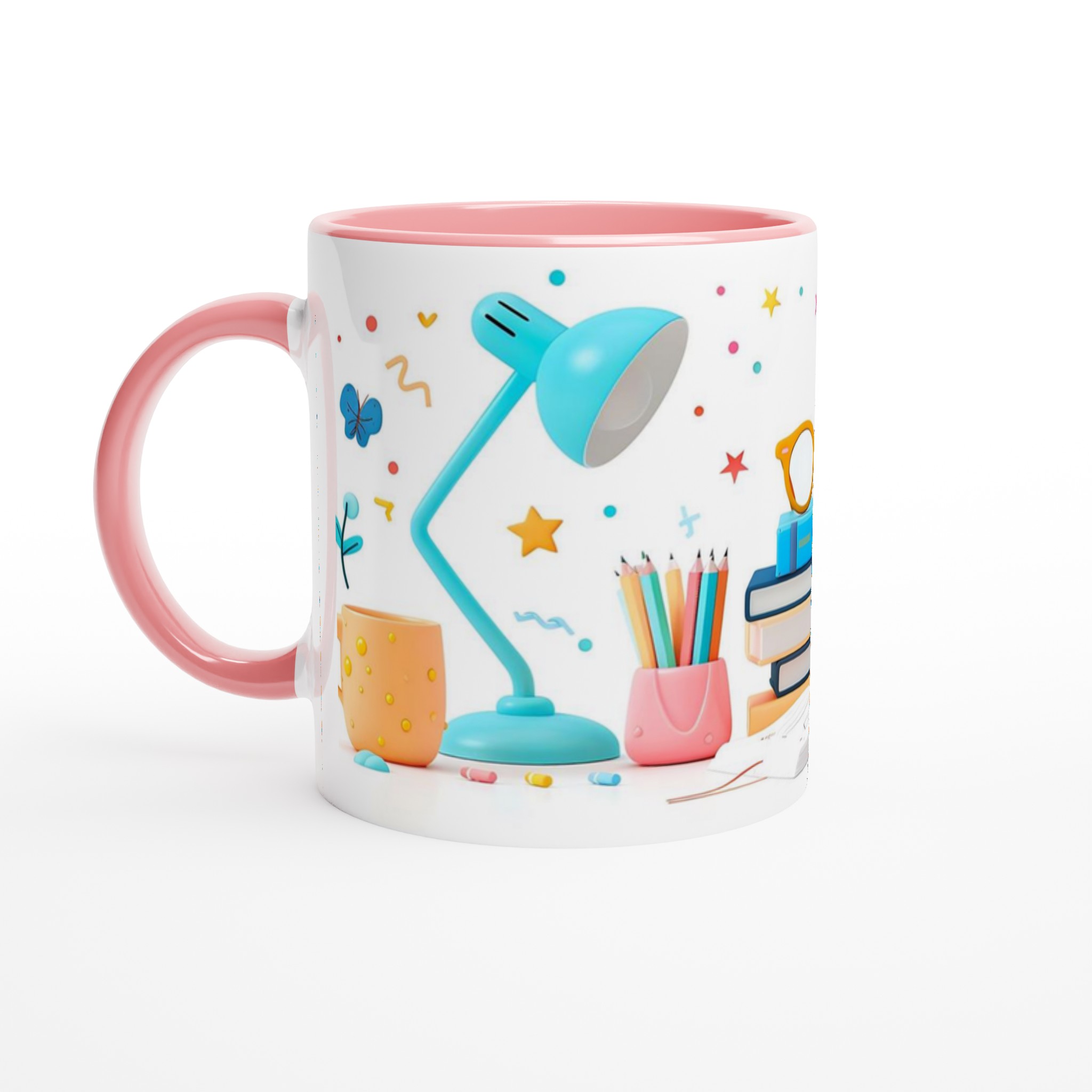 Färgglad Studiemugg – 11 oz Keramisk Mugg för Kreativa Själars Kaffestunder, Välj din Favoritfärg! 6 cf799099-8a16-4ba9-8dab-eec47aeea89e
