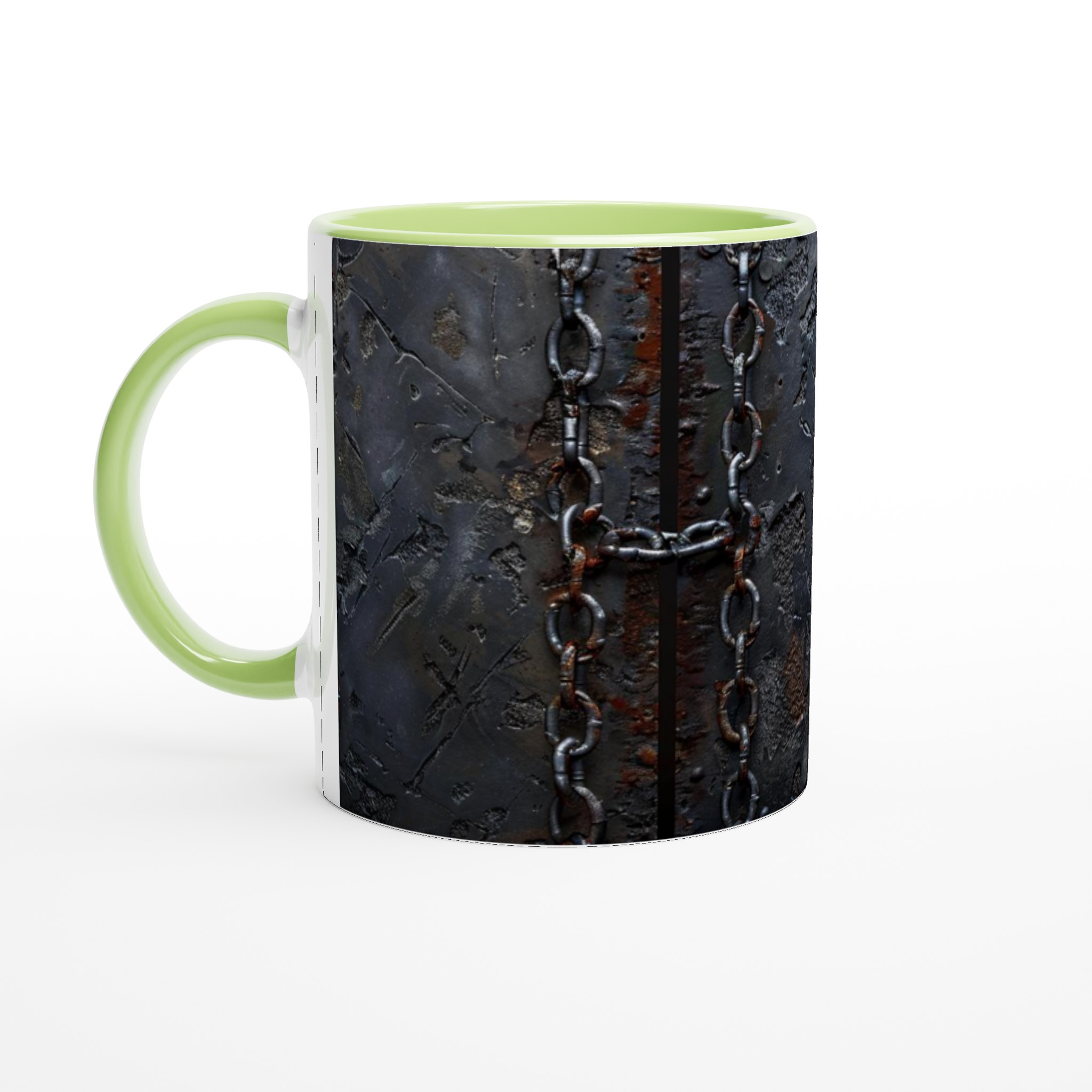 Industrial Chains 11oz Keramisk Mugg – Rustik Charm för Kaffeälskaren i Valfri Färg! 3 cfc8e76a-8043-428d-8628-3d64f371dc0f