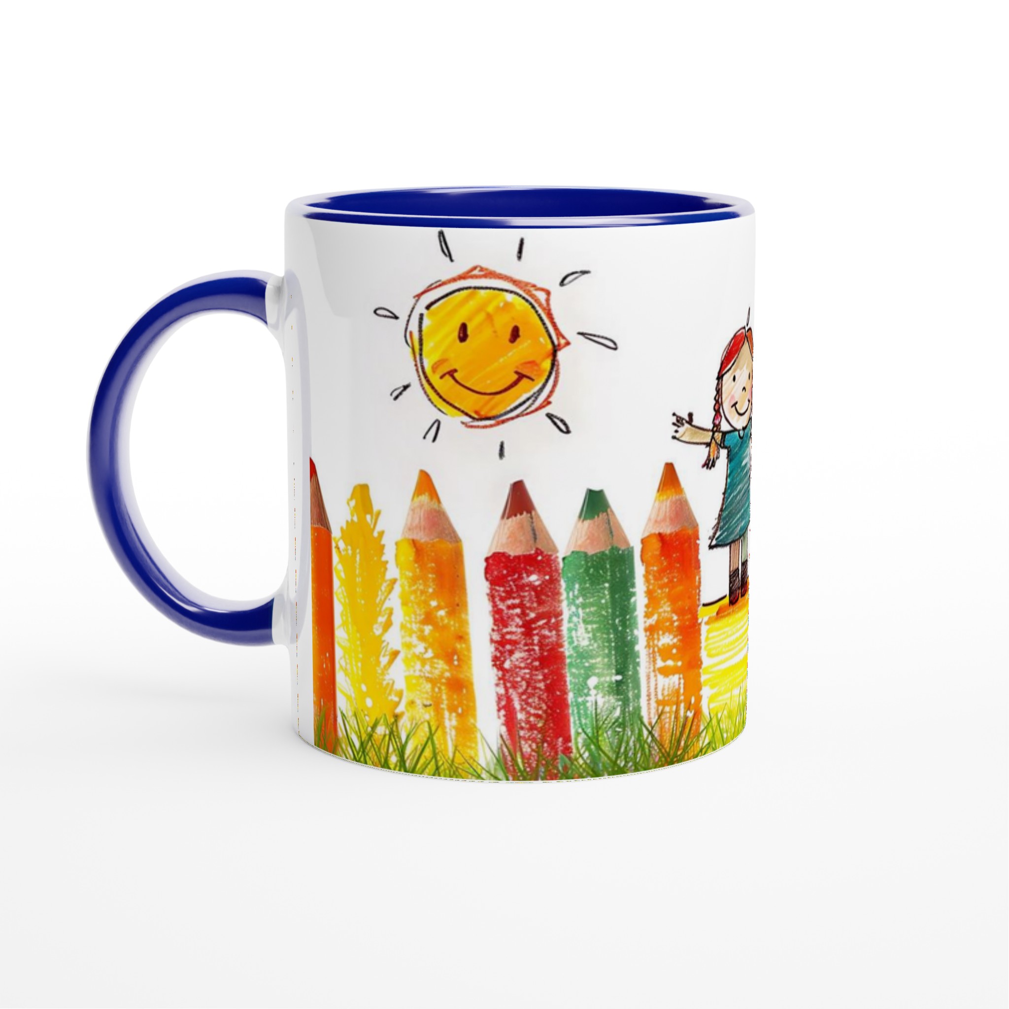 Färgsprakande Kreativ Mugg - 11oz Keramikmugg i glada färger för stora och små artister 4 d0bb5562-76b2-4448-89c0-a4b8cd4fe5be