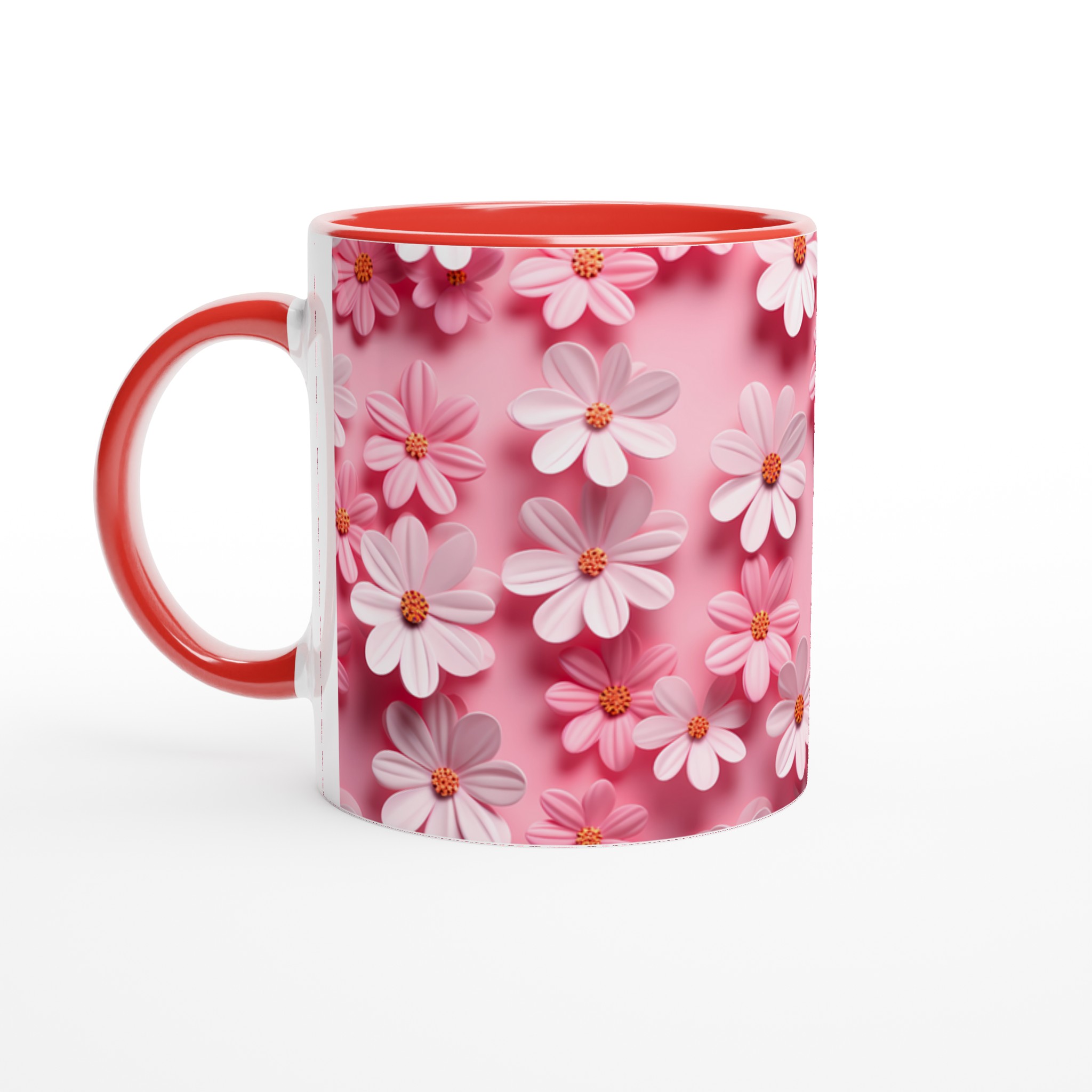 Rosa dröm 11oz keramikmugg – Blommig magi i din hand, välj bland flera färger! 2 d0d0ab6e-837d-47db-8572-1644d93fc7cc
