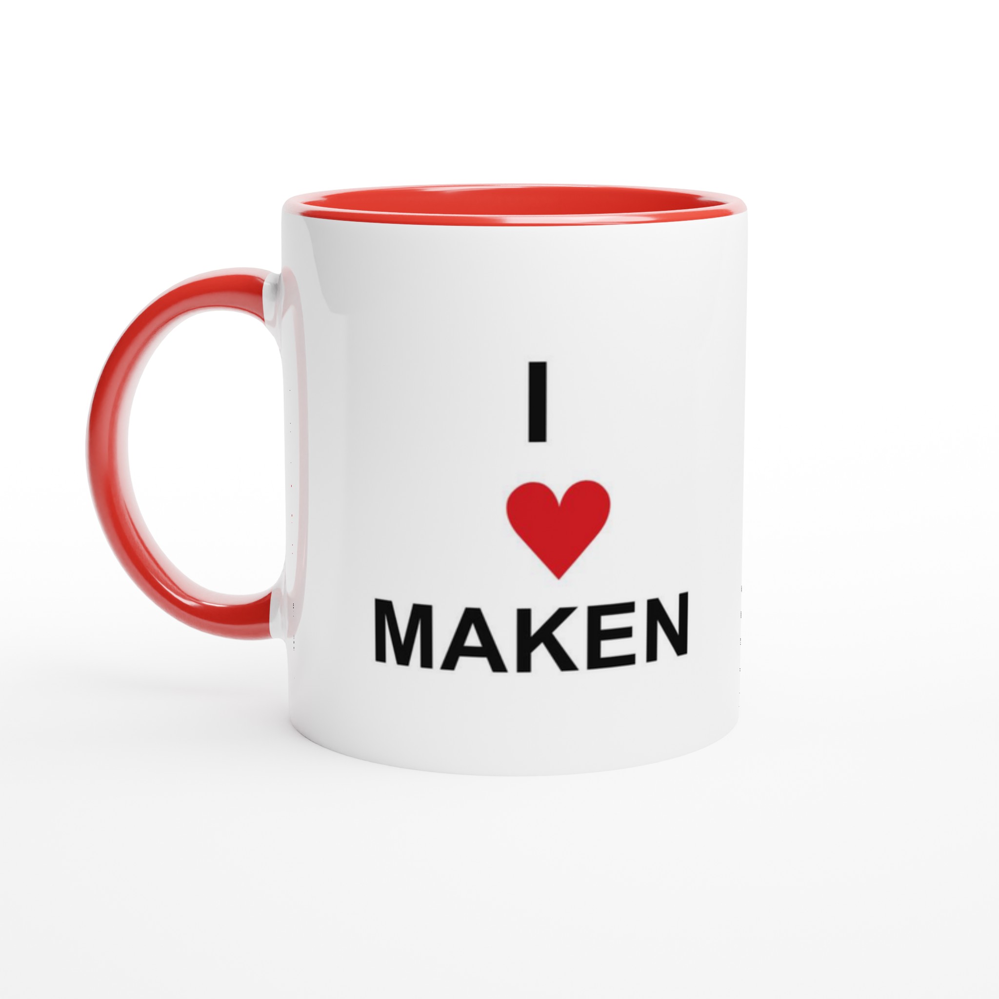 I ❤️ Maken Mug – Personlig keramikmugg för att visa kärlek, perfekt till frukostfika! 2 d10ed5e2-a5d3-422f-b52a-499bf82e0eae