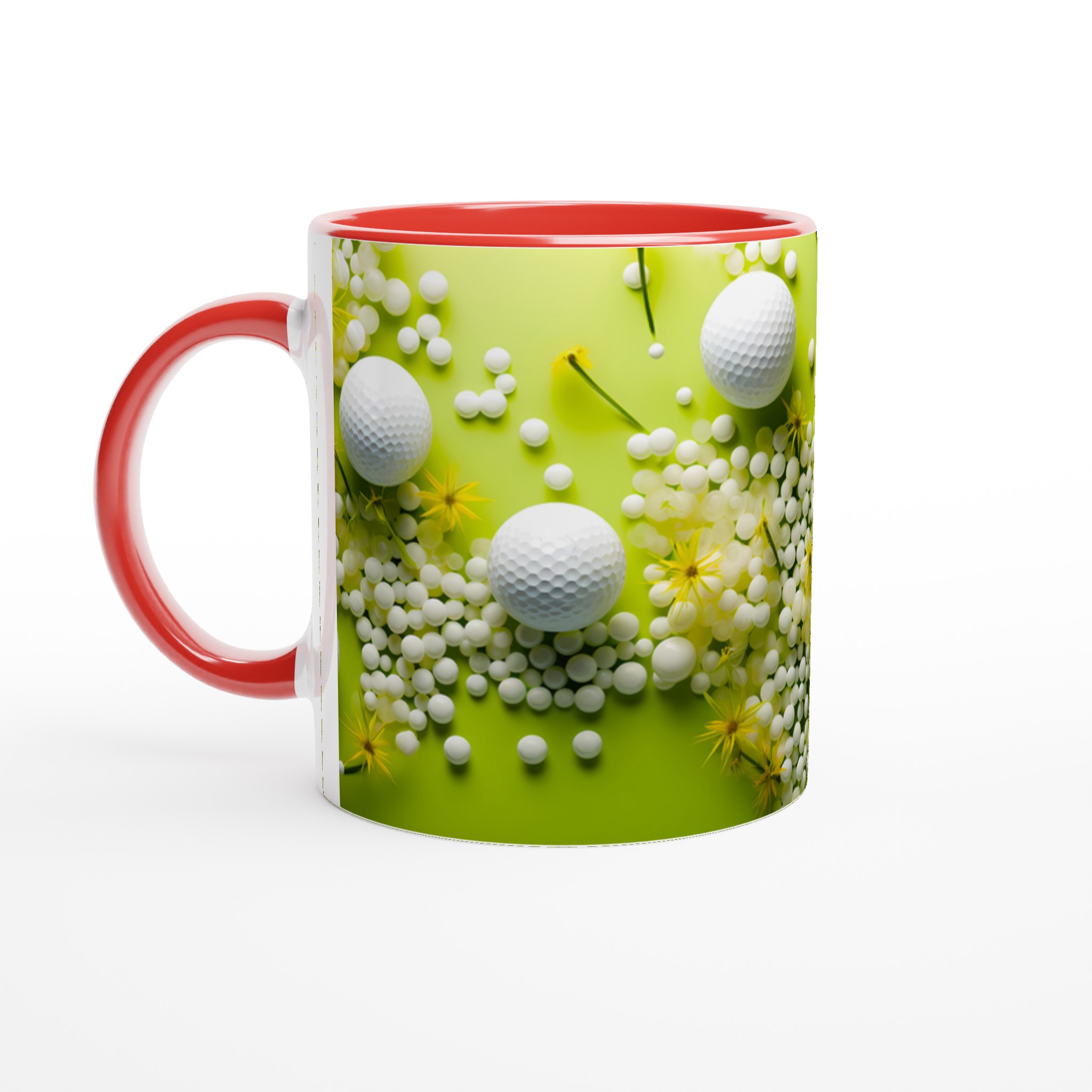 Golfboll & Dandelion Mugg – 11oz Keramikmugg i din favoritfärg för golfentusiasten 2 d1e99b8a-0535-4c54-a731-2872f9596e2f