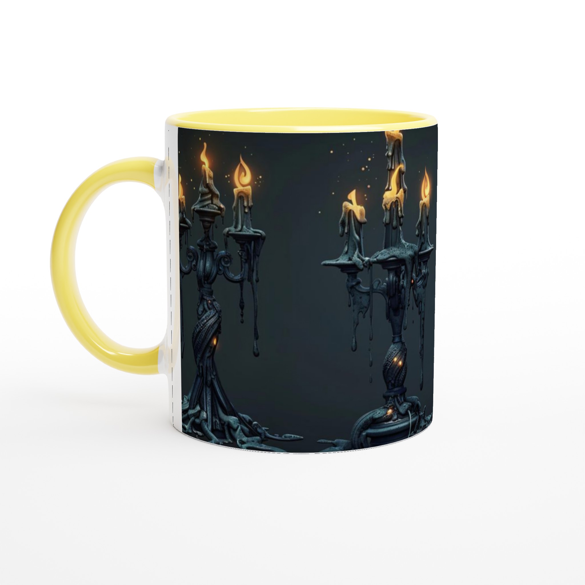 Mystisk Keramikmugg - Gotisk Kandelaber Design, 11oz – Välj bland 7 unika färger! 5 d2184847-2508-44c1-95b2-05421330b7f6