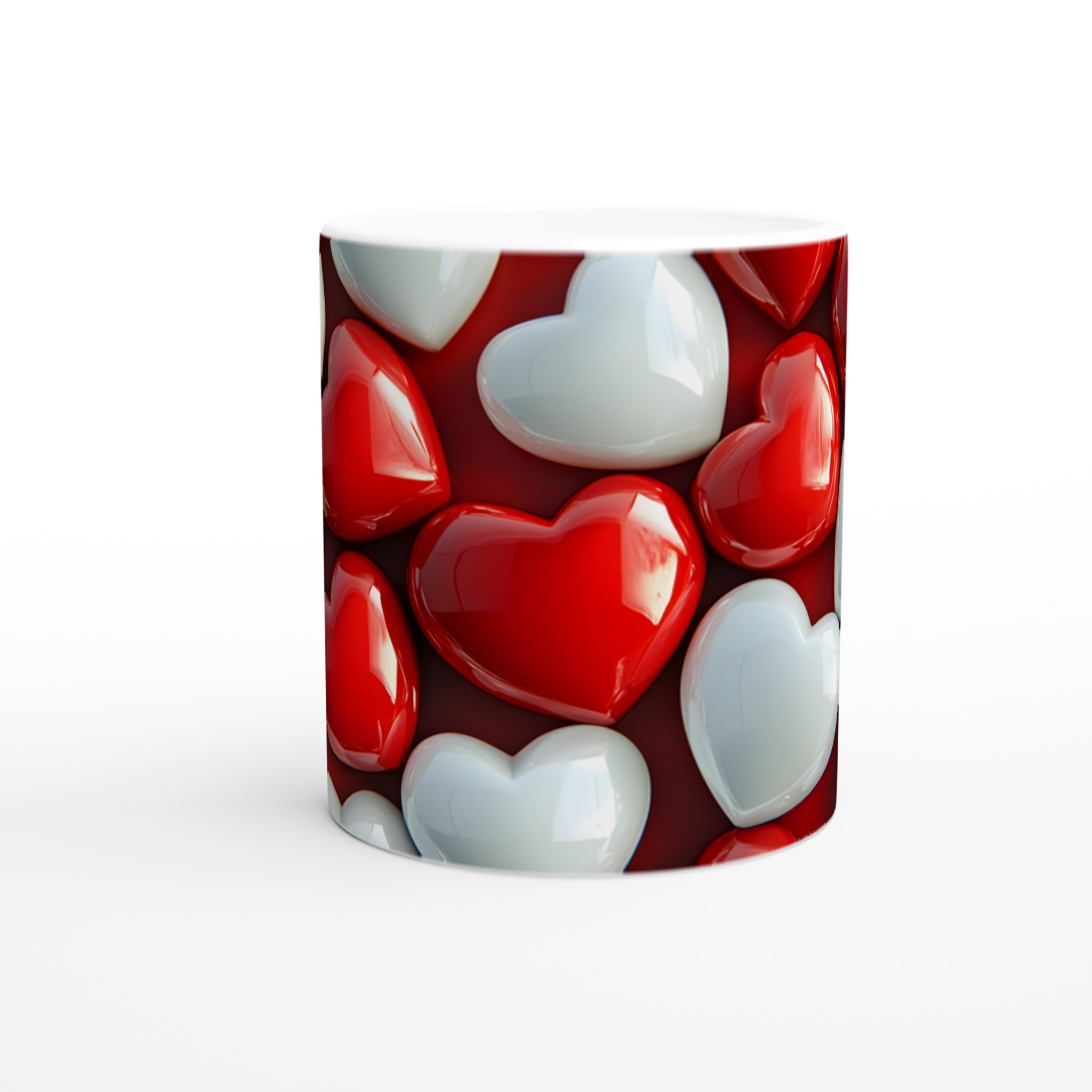 Kärlek i varje klunk: 11oz Keramikmugg i ditt val av sju strålande färger 8 d24acda7-234b-412c-b836-197bd69f35d3