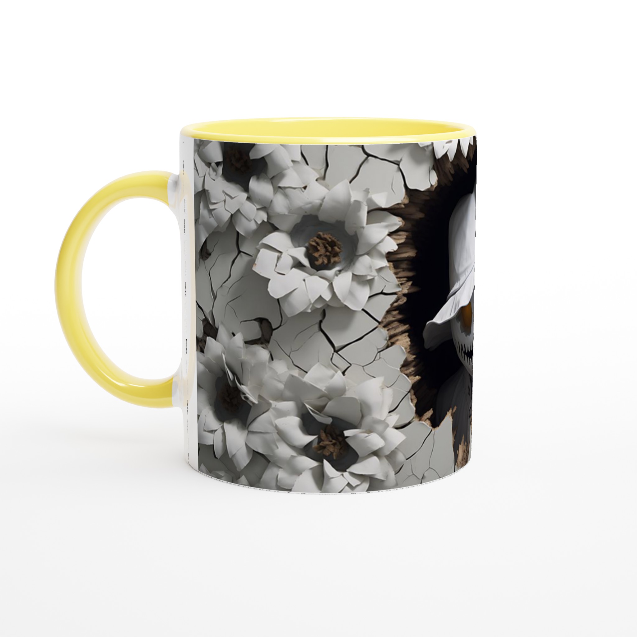 Mystisk Halloweengestalt – Keramisk Mugg med Kuslig Charm i Flera Färger 5 d25010e0-5f8b-48d8-9003-5c0baf43a6d0