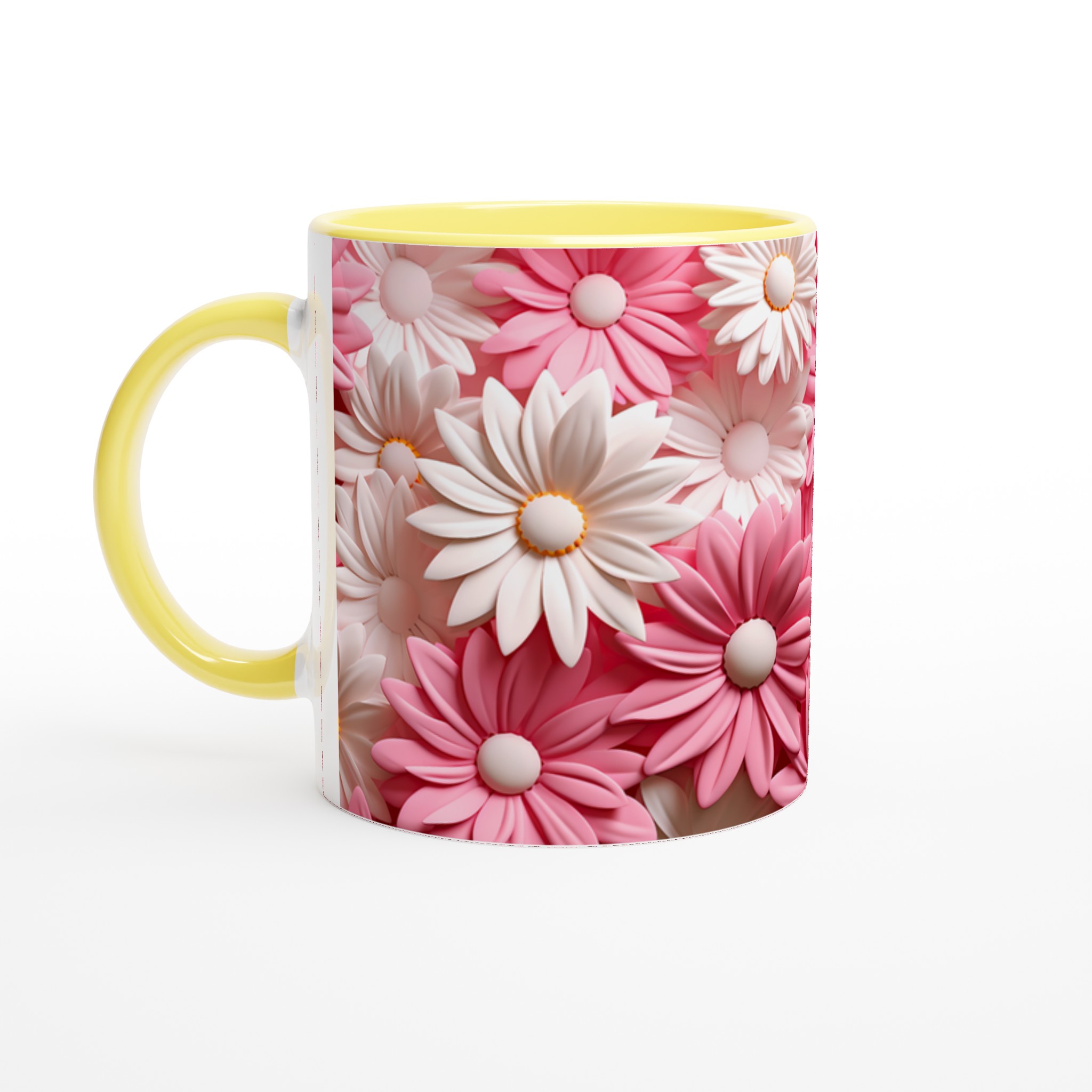 Blomstrande Daisy Kaffemugg – Charmig 11oz Keramikmugg i Romantiska Nyanser 5 d2721cb1-d24c-4971-ba22-a3b13ff33f0b