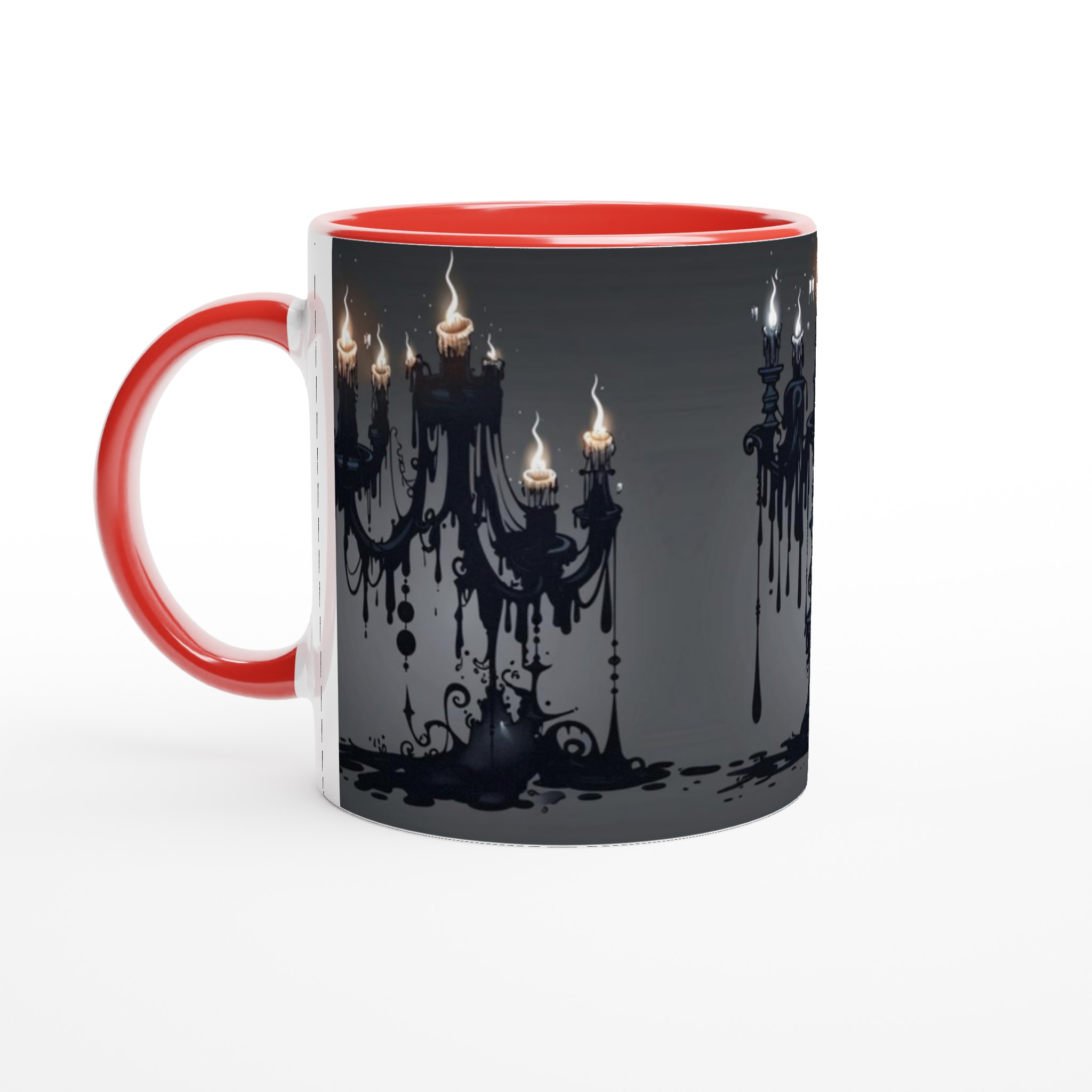 Mystisk Gotisk Ljusstake Mugg – 11 oz Keramikmugg i ditt val av 7 färger 2 d294cd17-9dde-432b-aea8-b139ce171c06