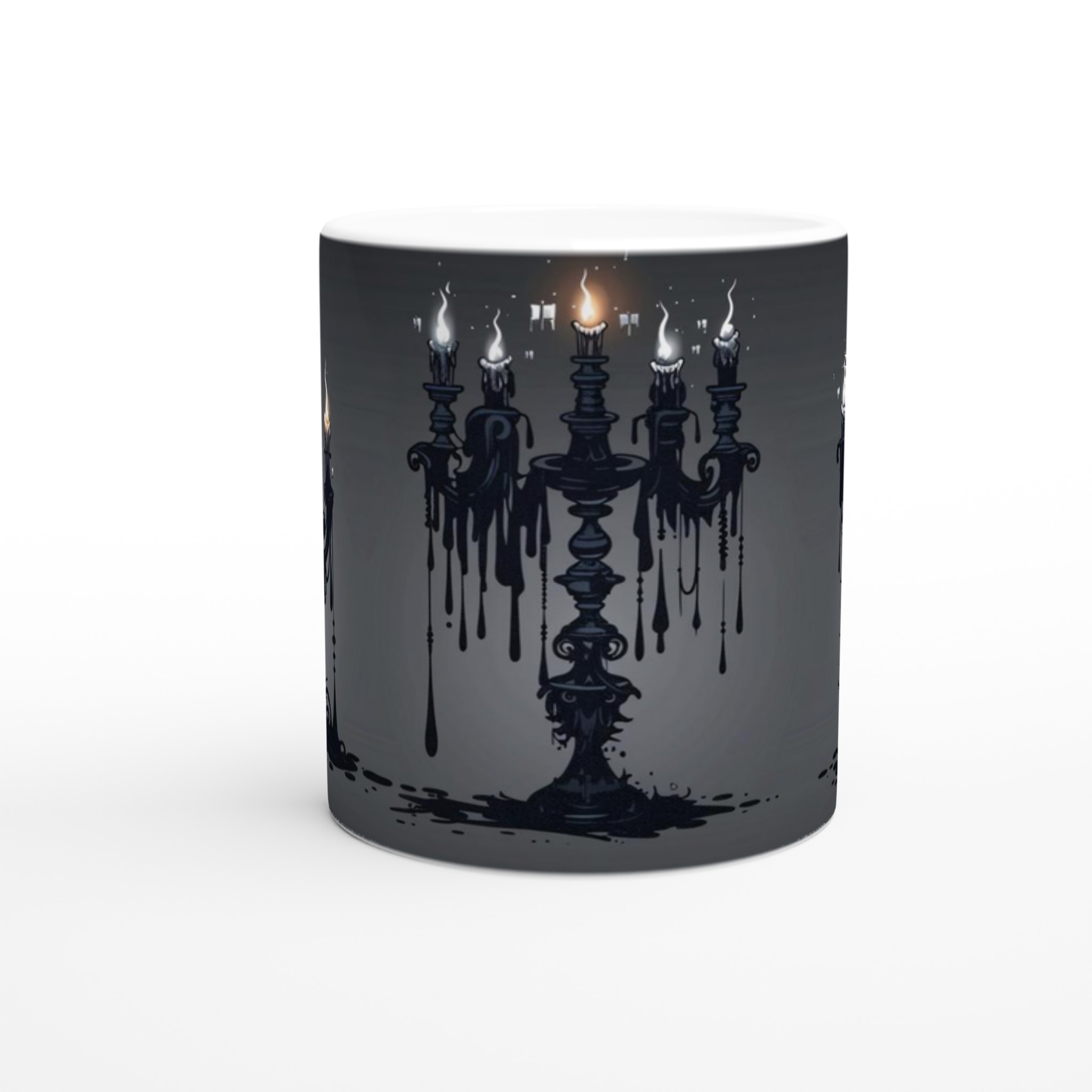 Mystisk Gotisk Ljusstake Mugg – 11 oz Keramikmugg i ditt val av 7 färger 8 d2e73cfb-1c21-412c-8330-2df1efd94c28