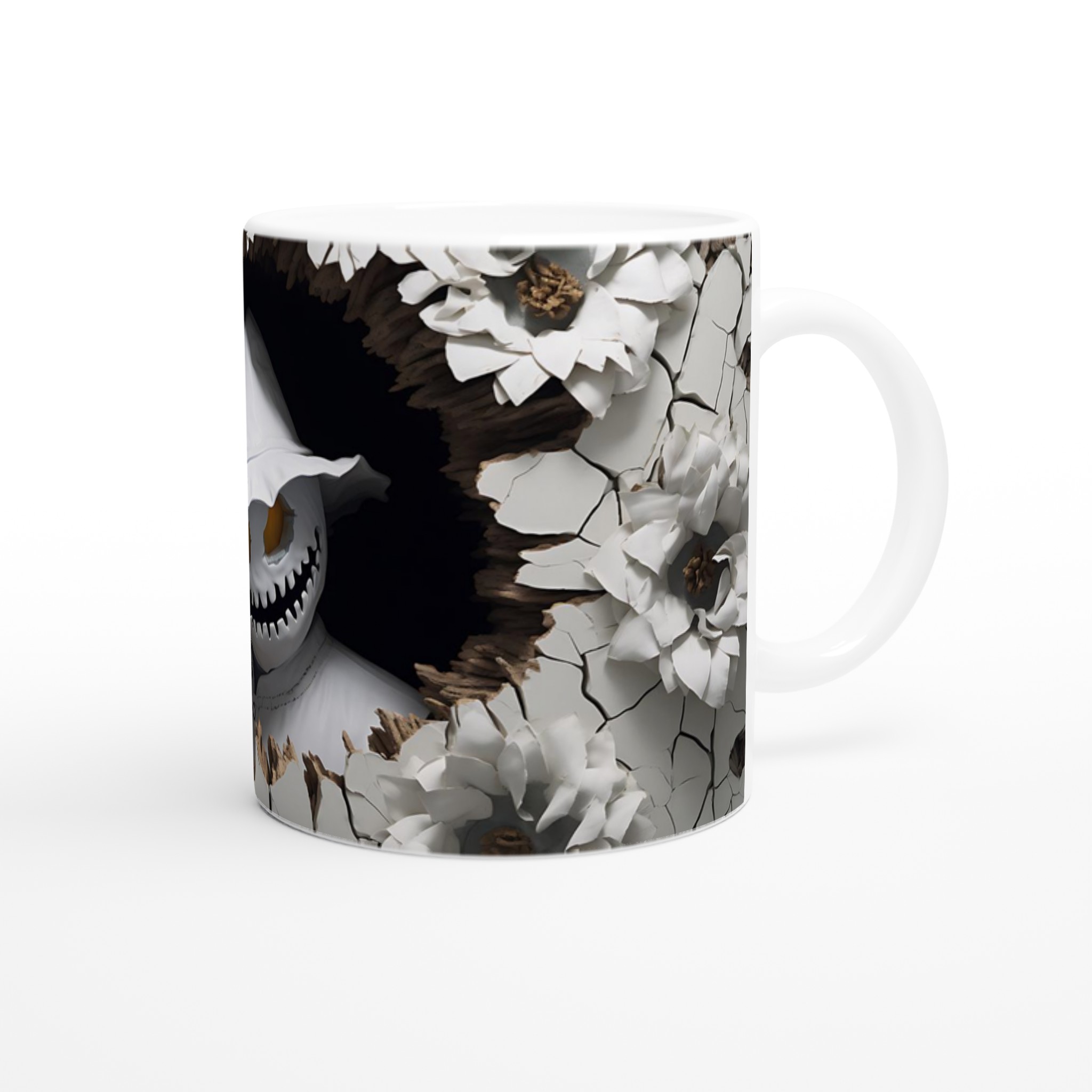 Mystisk Halloweengestalt – Keramisk Mugg med Kuslig Charm i Flera Färger 9 d2f53489-1a05-45e8-939d-c5bc2309e097