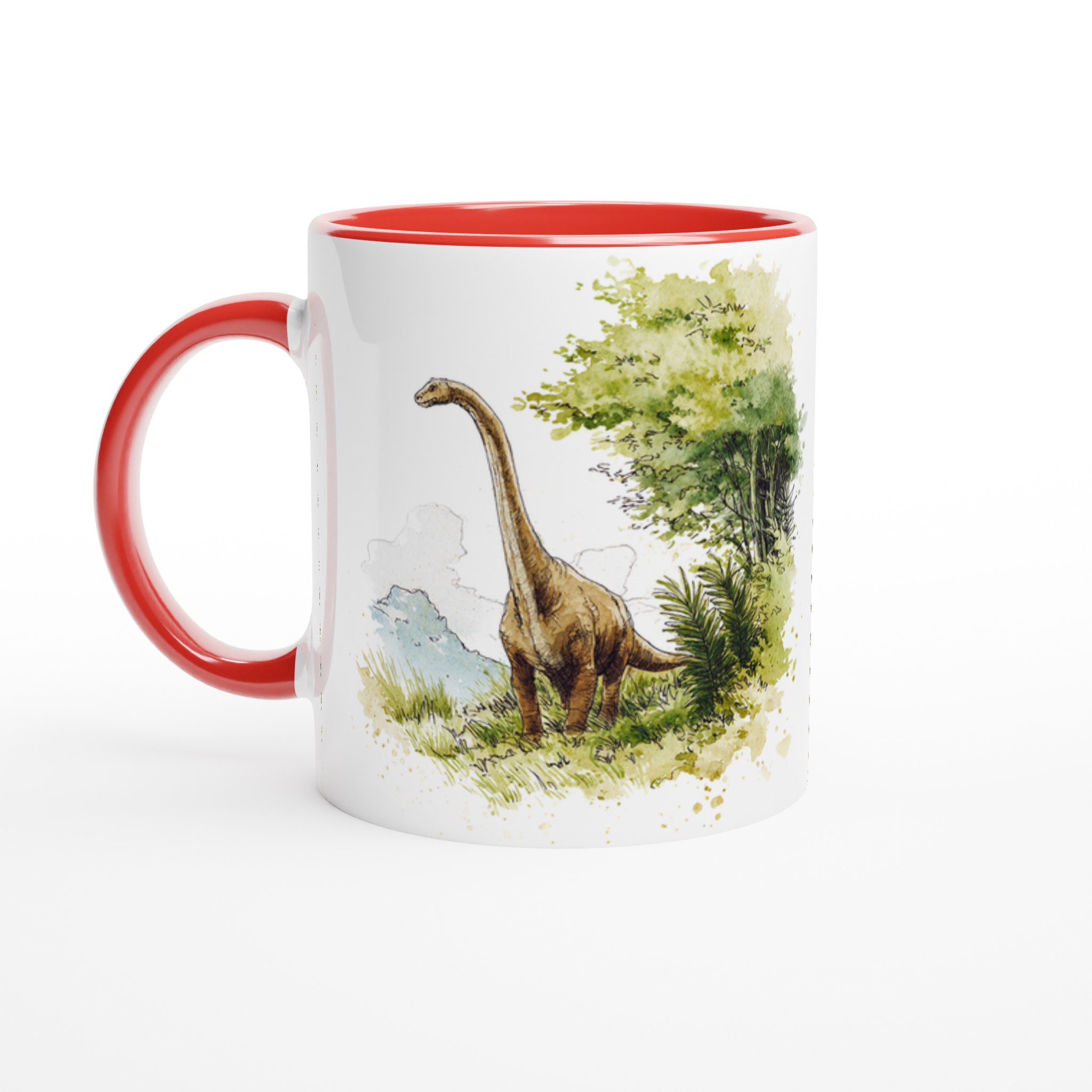Brontosaurus Vattenfärg Mugg - Geologisk Charm i Sju Färger 2 d327317c-8f9d-46b9-a241-290d3232d08f