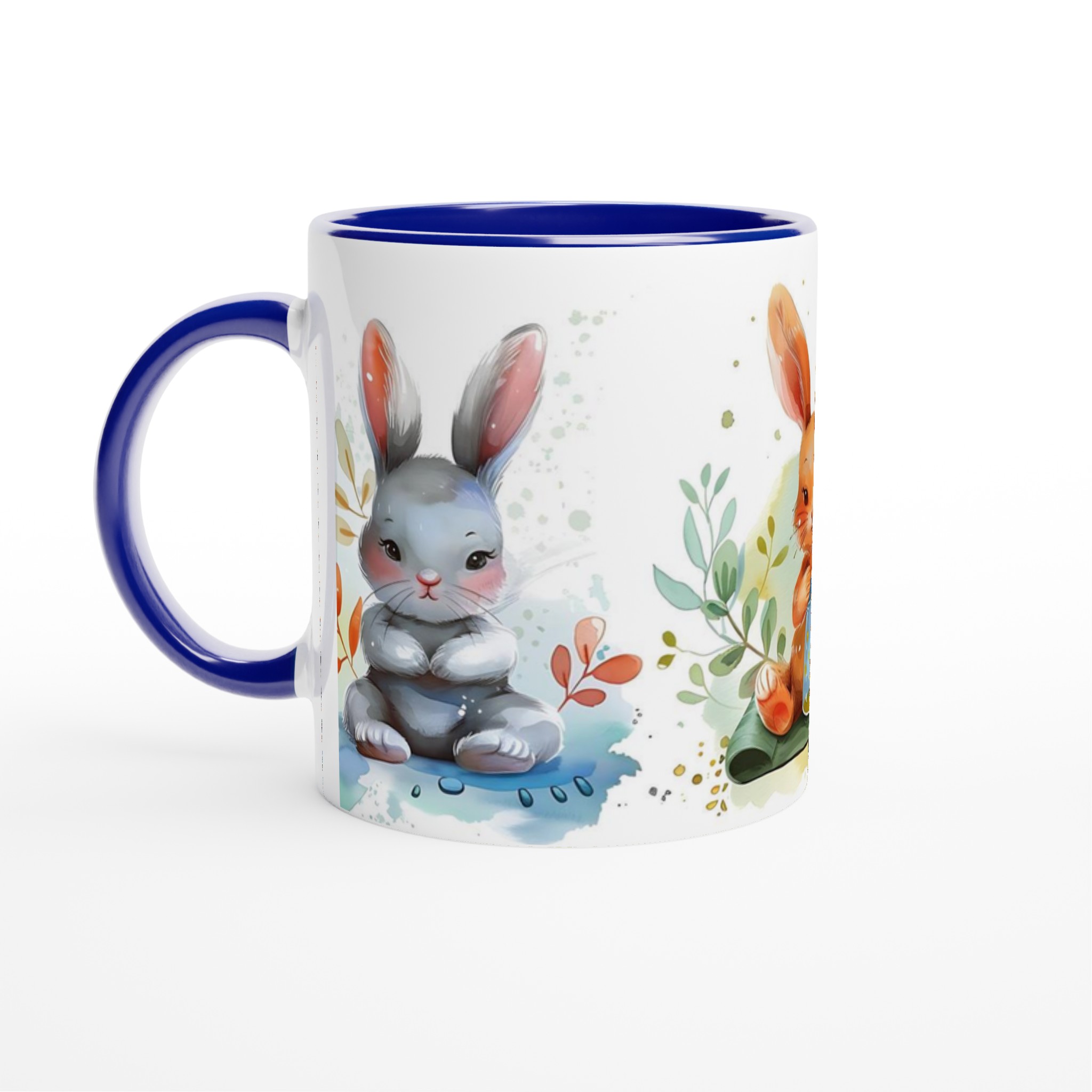 Söta Akvarell Kanin Mugg – Personlig 11oz Keramisk Kaffekopp för Barn & Kaninälskare i Flera Färger 4 d34f43be-33f2-4859-a01c-72242db6c9c3