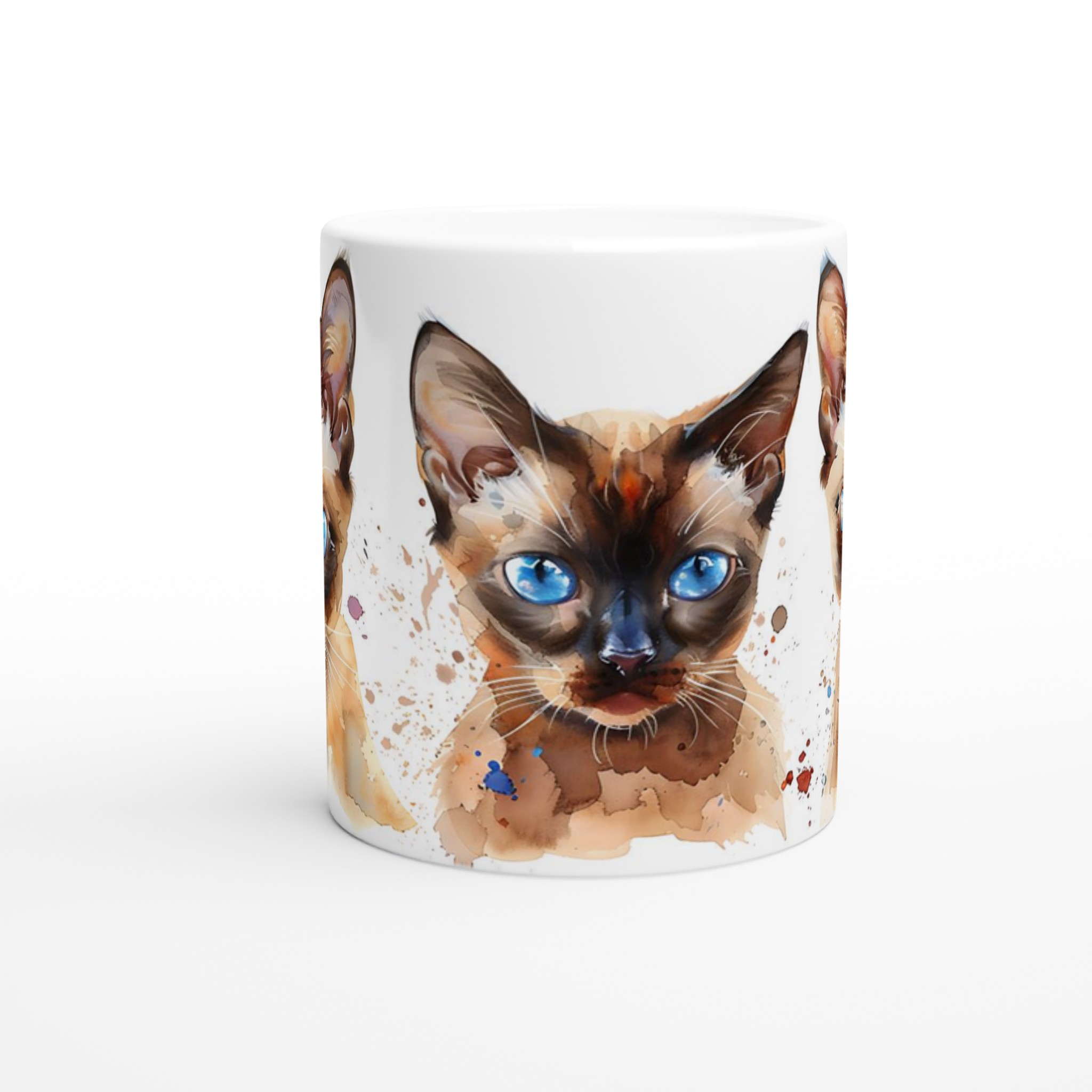 Siamkatt Akvarell Mugg – Blåögd Skönhet i Mjuk Design, Välj din färg! 8 d359ad98-d24e-4f4d-862f-b1ba24743e8e