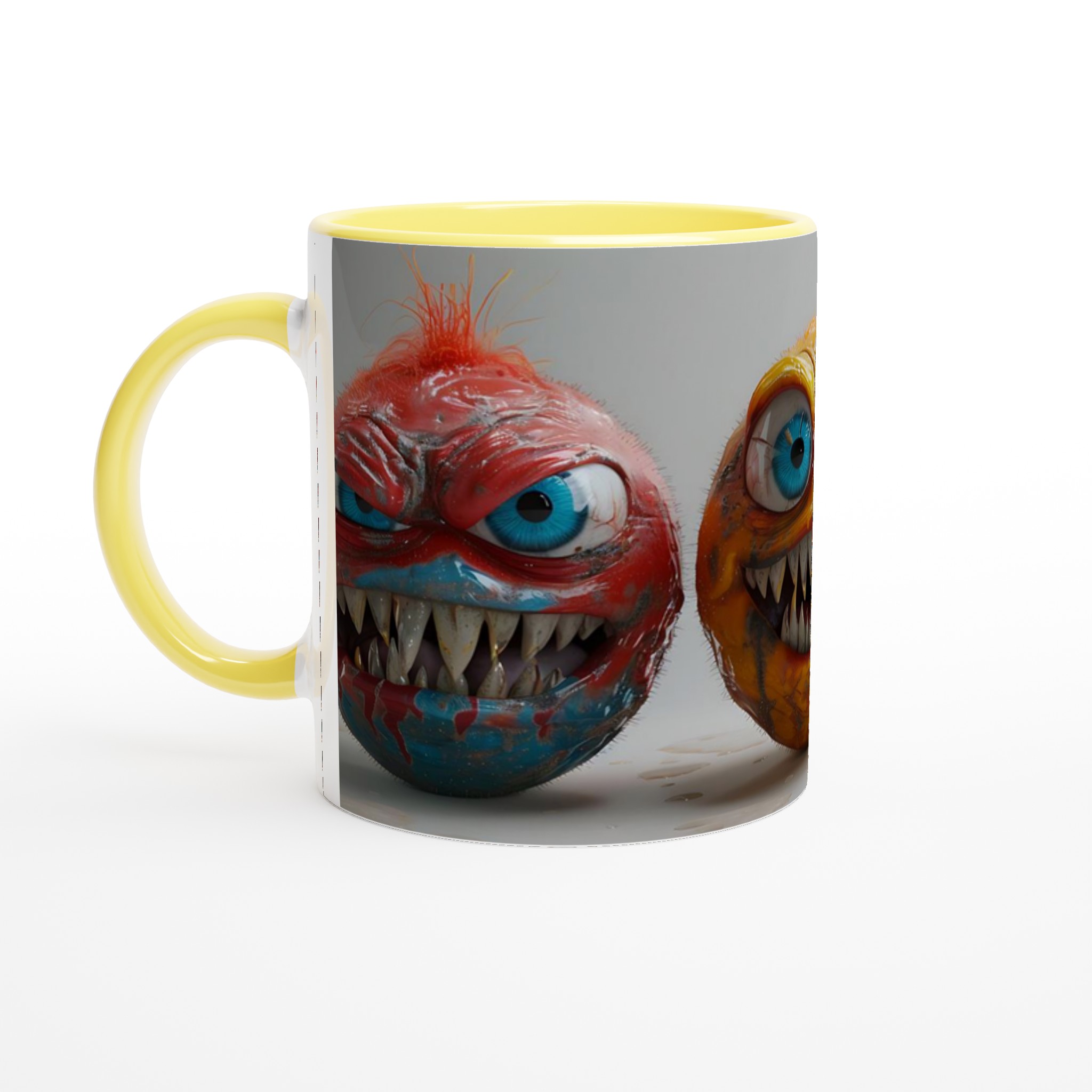 Muggen med Monsterkänsla: Vit 11oz Keramikmugg – Välj din Färgexplosion! 3 d38c4e34-c43e-4802-a159-63f937500d56