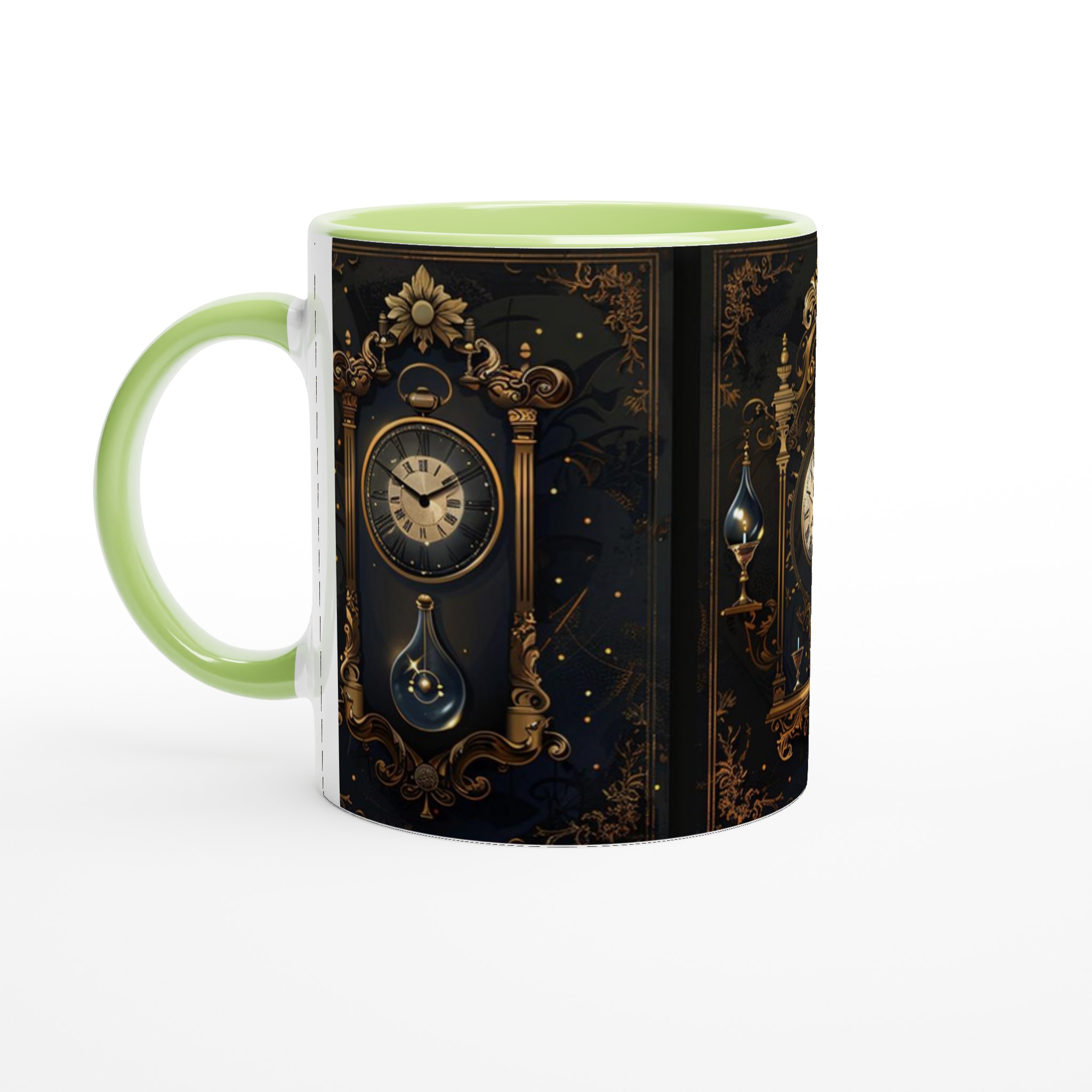 Tidlös Elegans 11oz Keramikmugg – Guld & Svart Barockdesign i Valfri Färg 3 d38c83a2-175e-468f-aa2e-e37766e80ad1
