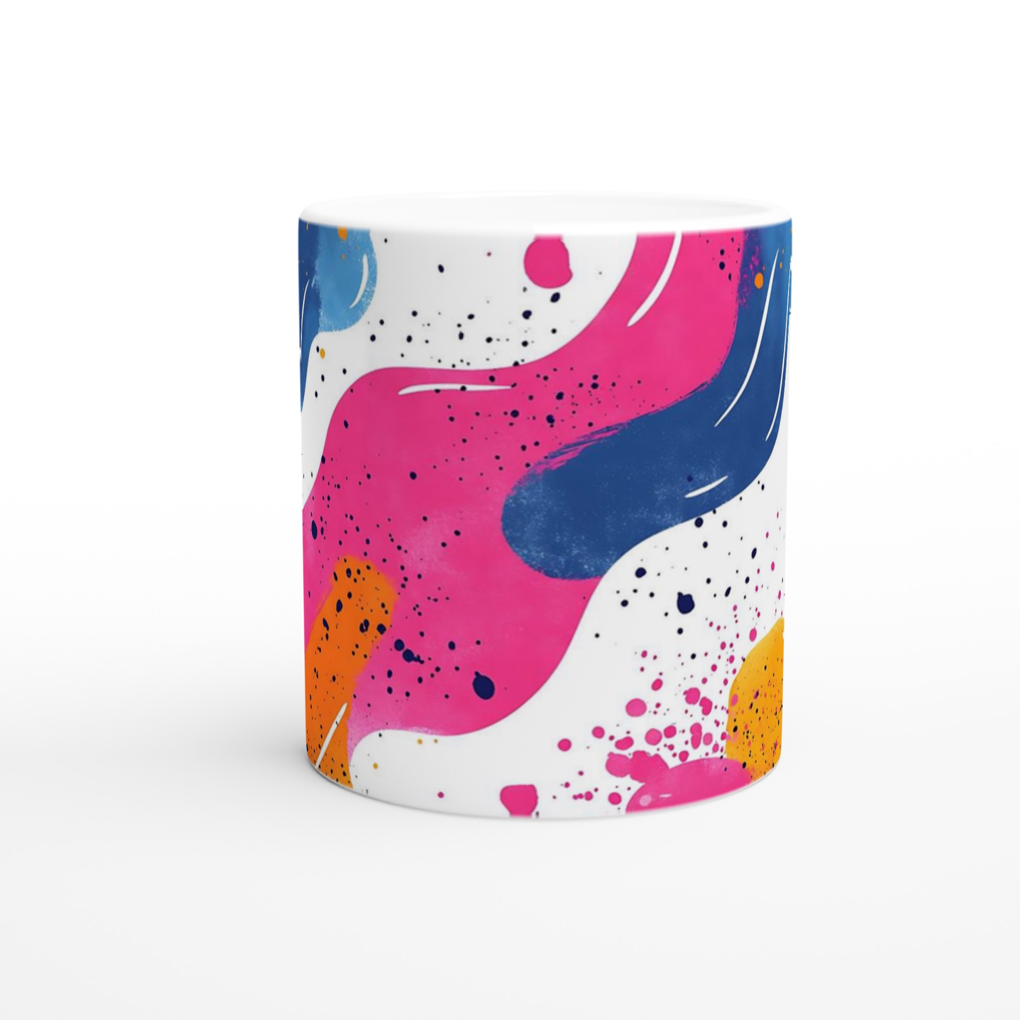 Abstrakt Pop Art Keramikmugg 11oz – Färgstark & Diskmaskinssäker – Välj din Favoritfärg! 8 d3b17942-b3fb-4b6f-9595-44d3a071c3b4