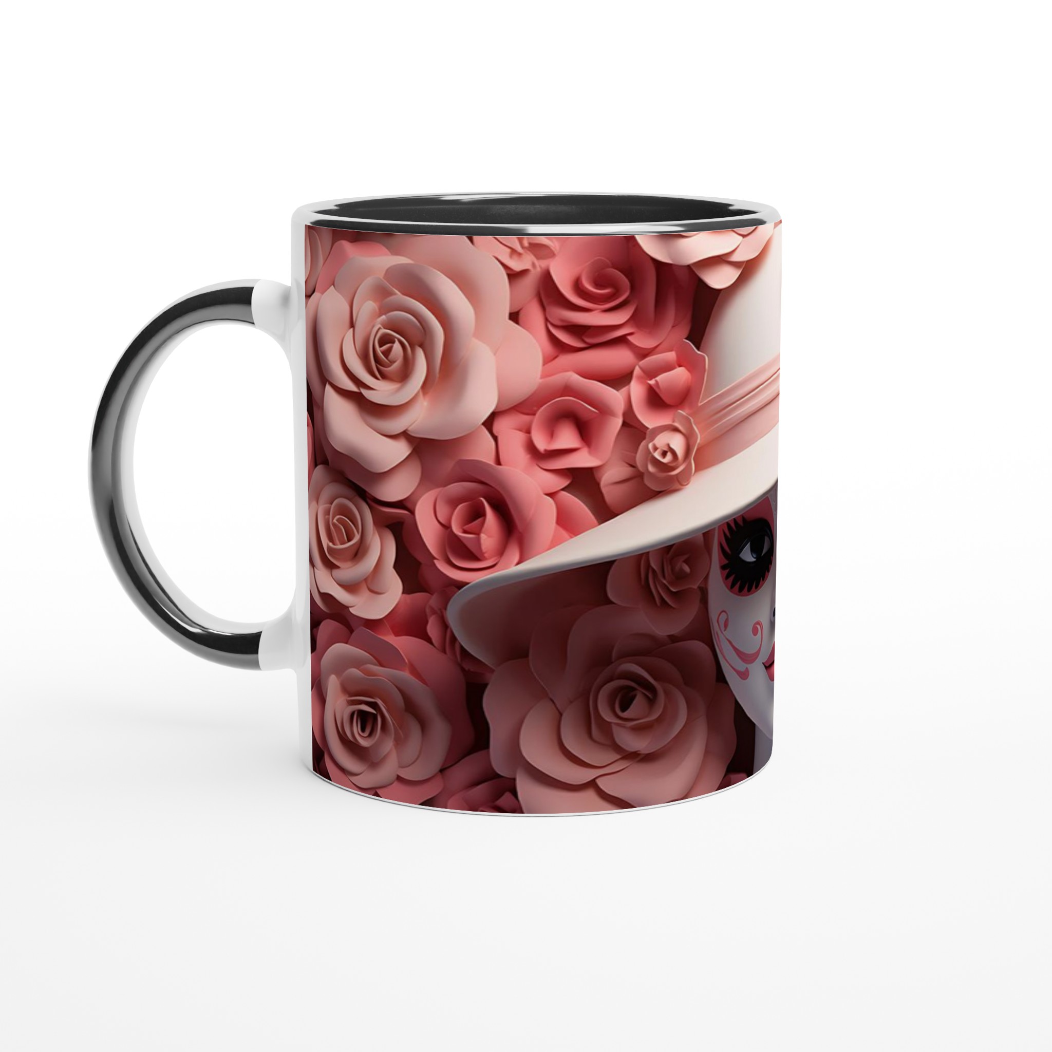 Rosa Socker Skalle Keramikmugg – En touch av elegans och mystik för din fikastund, välj din färg! 7 d3c96fda-7c51-4a68-8bcc-5df4ce21b0e1