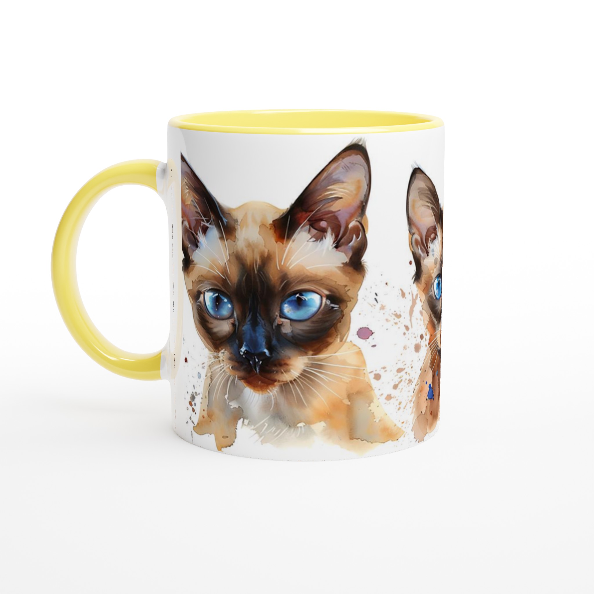 Siamkatt Akvarell Mugg – Blåögd Skönhet i Mjuk Design, Välj din färg! 5 d3eeb131-b1c5-4882-9500-8f1e84e40381
