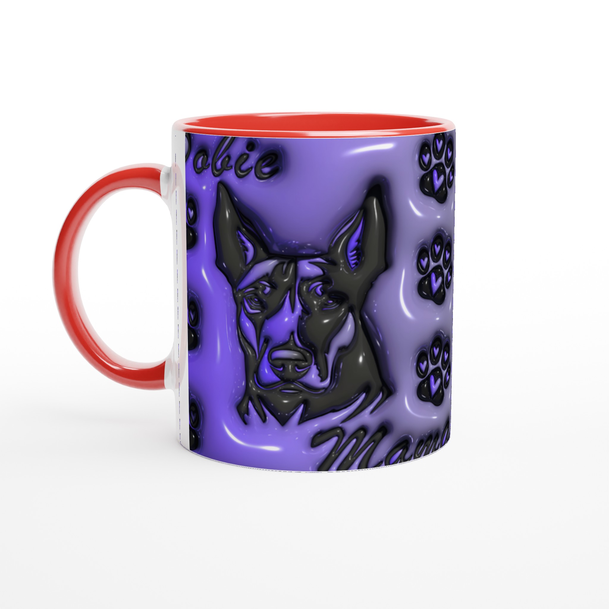 Dobie Mama Kaffemugg – Kärleksfull Design & Valfri Färg, 11 oz 2 d40a98f2-72c3-4a73-b115-b139fab26d93