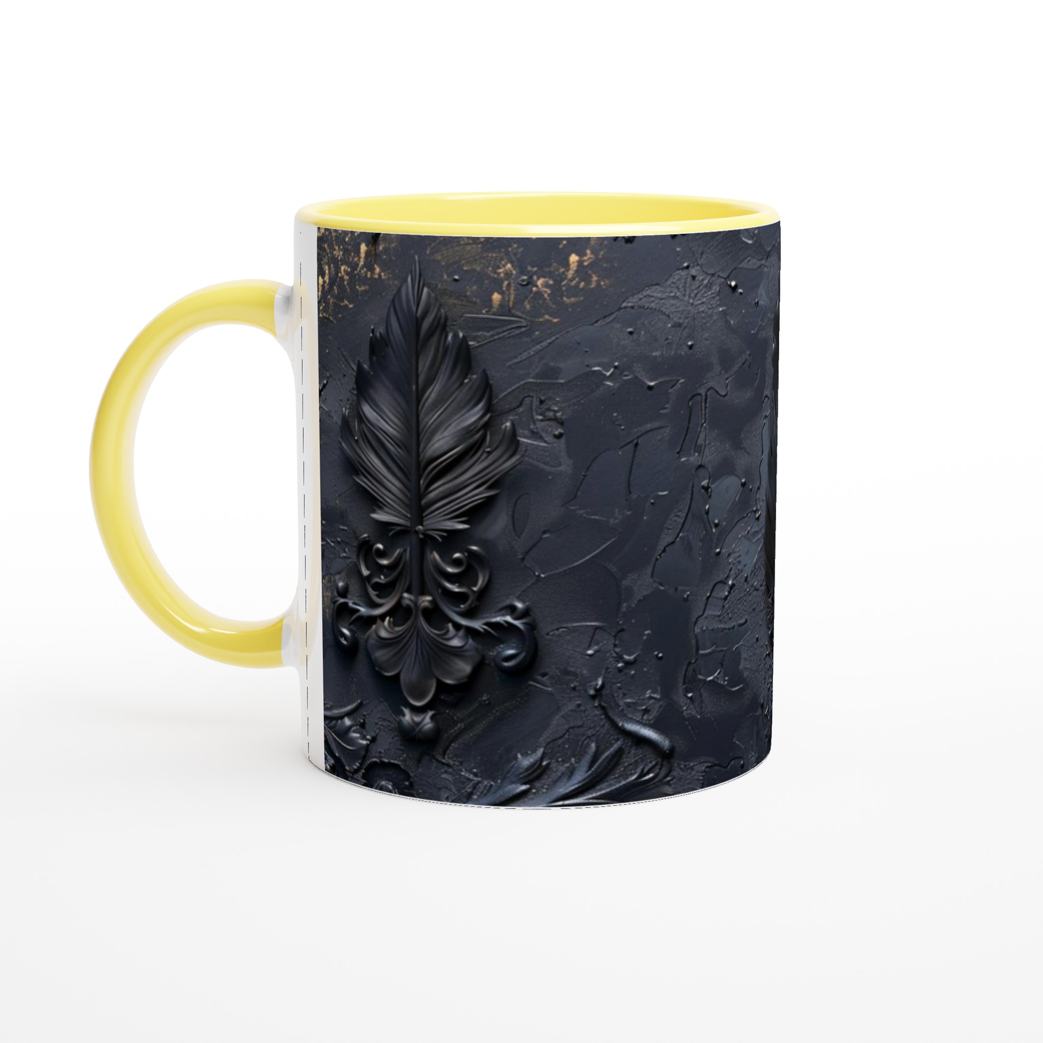 Mystisk 11oz Keramisk Mugg – Mörka Nyanser, Elegant Tryck för Din Unika Stil 5 d4330209-8a5b-4cea-afc7-b5ca59a6efdd