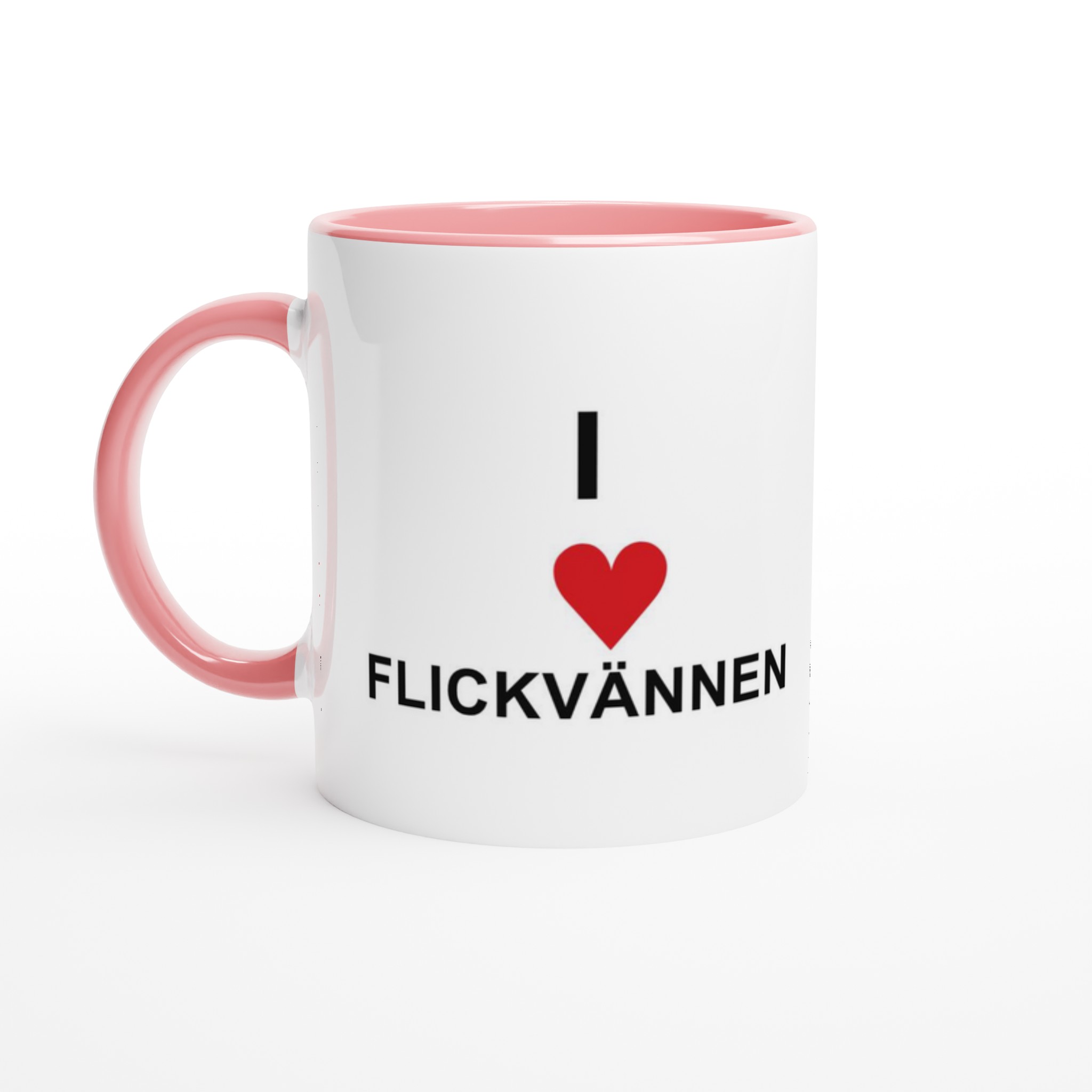 I ❤️ Flickvännen – Personlig Keramikmugg i 7 Färger, Perfekt Gåva till Din Flickvän 6 d4367278-63d4-4f6e-ab8c-c8e1823e07a2
