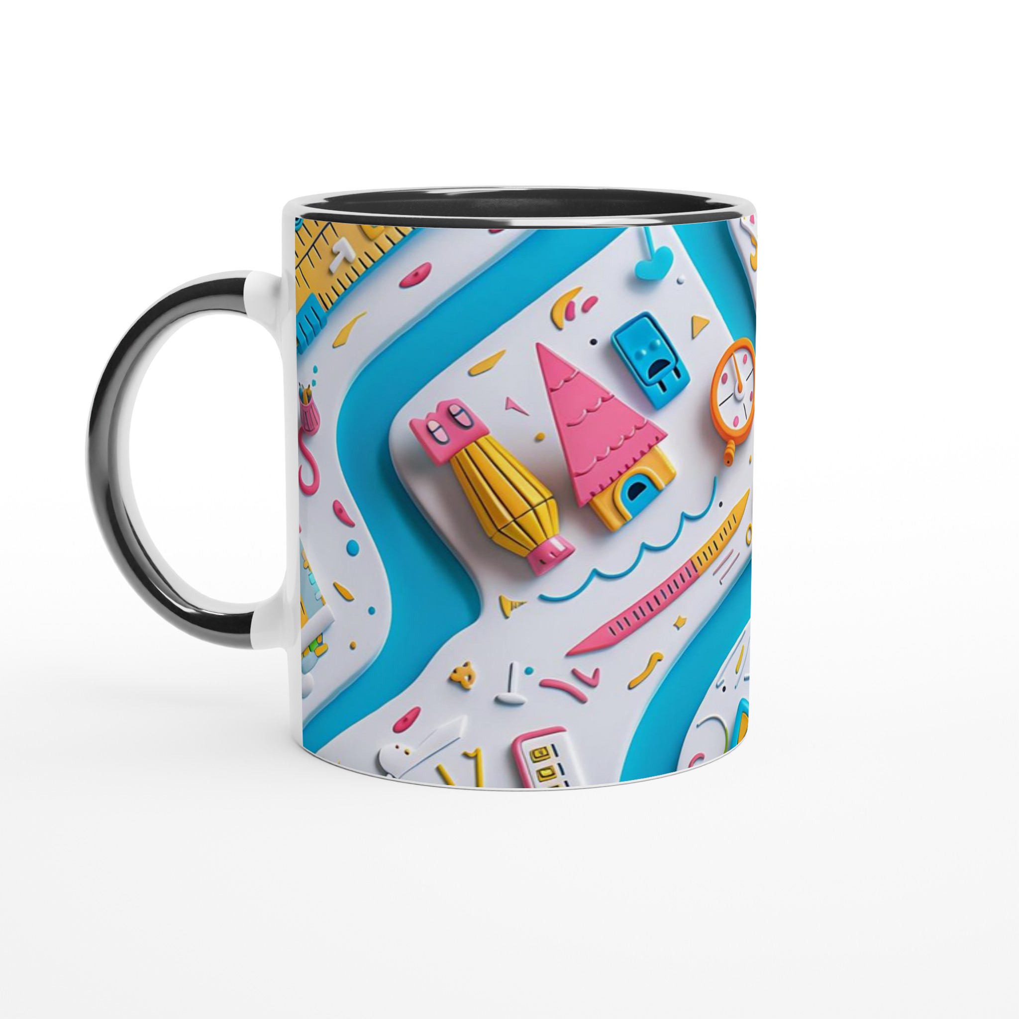 Kreativ Lekfull Keramikmugg - 11oz, Perfekt för Designentusiasten, Välj bland Flera Livfulla Färger! 7 d43e2652-92a2-4177-8275-07f4341811df