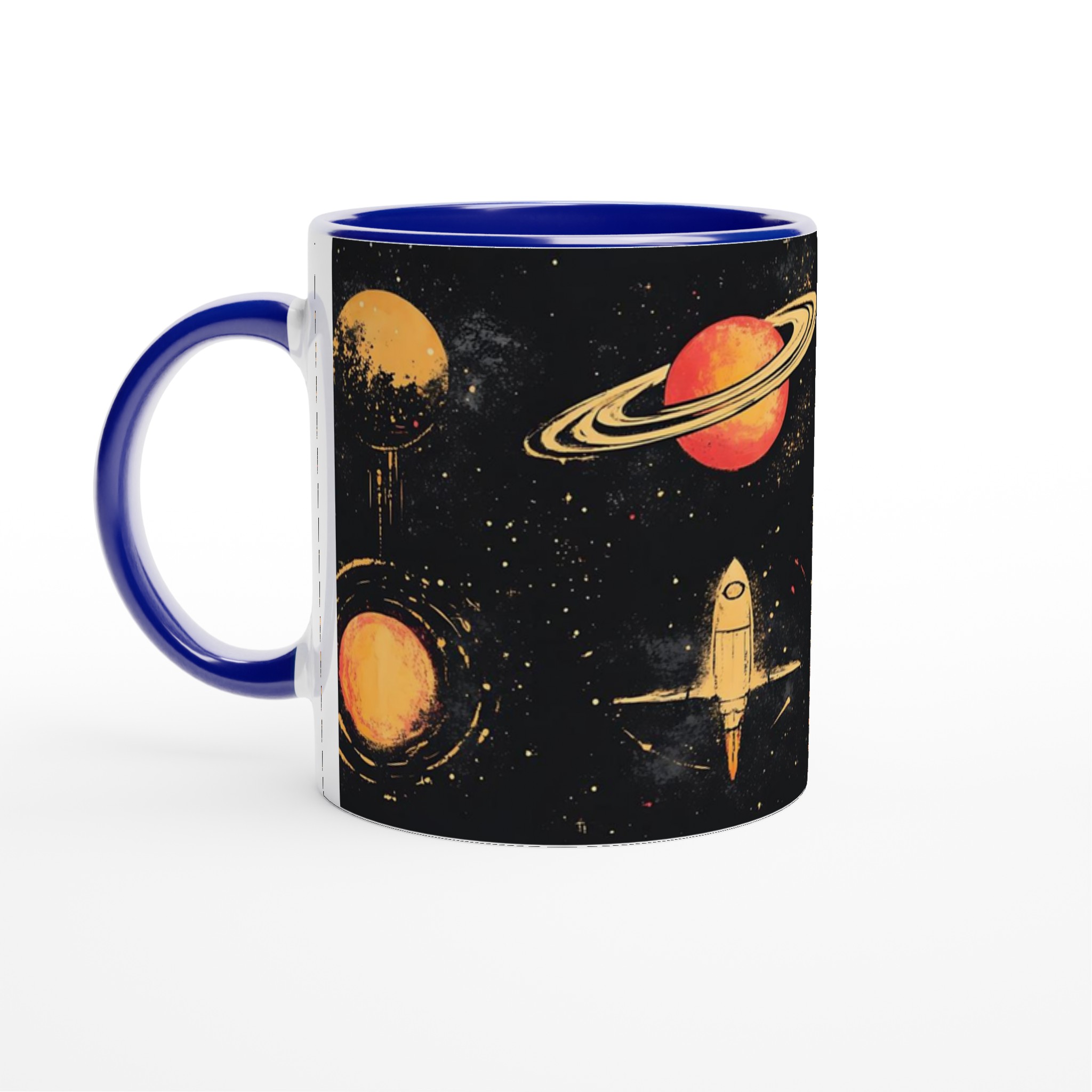 Kosmisk Äventyr Mugg – Rymdskepp & Planeter i Rustik Stil – Välj Din Färg! 2 d44e7584-77ca-4458-a605-bb3ed8b01938