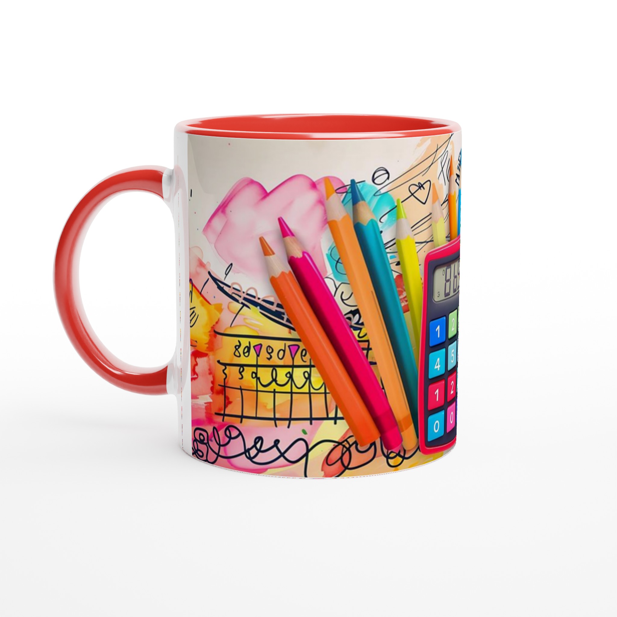 Kreativ Matte Mugg – Färgglad Design för Räknenörden eller Konstnären, Välj Bland Flera Färger 2 d47fa53b-92db-4986-b6d6-4a1eb71cf131