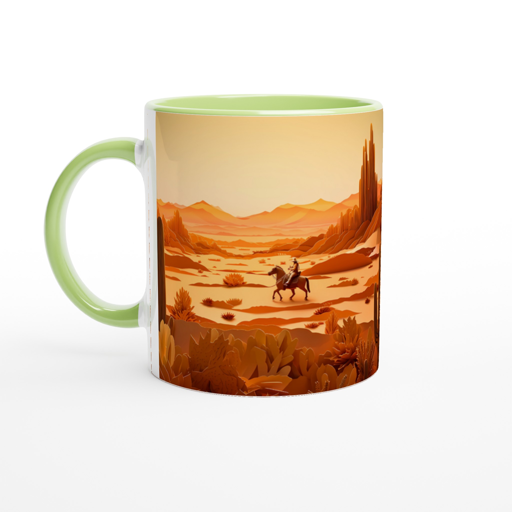 Western Horizon Keramisk Mugg - 11oz Kaffe, Te, Varm Choklad i 7 Färger 3 d49db715-c51e-408d-a111-678dc6913526