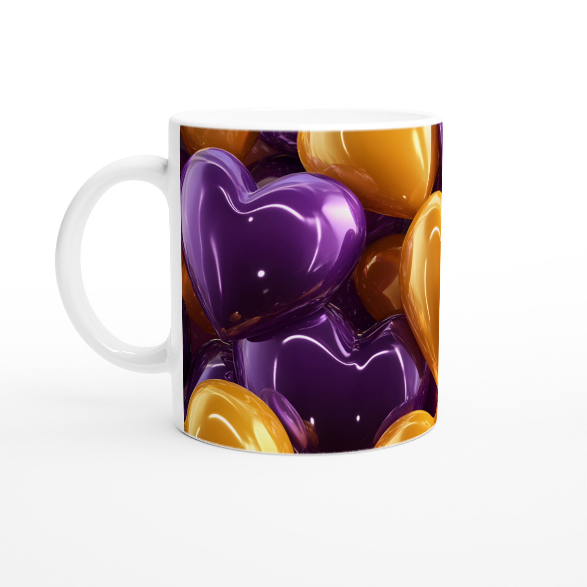 Kärlek i Varje Klunk: 11oz Keramikmugg i Levande Färger 1 d4b78083-a636-4b52-8f53-21d19e8fee86