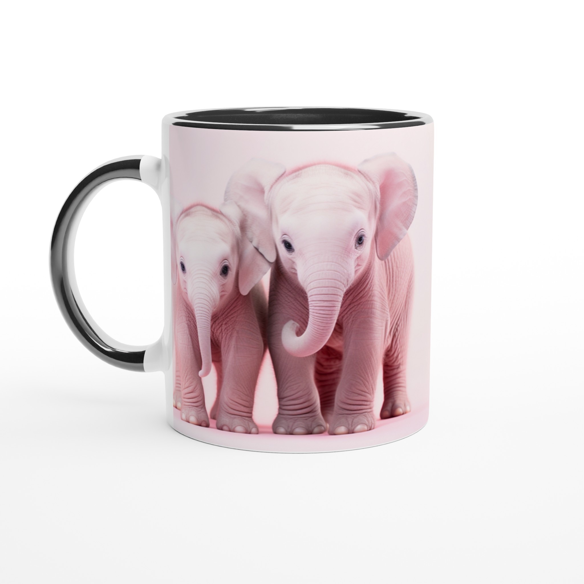 Söta Babyrosa Elefantmugg – 11 oz Keramikmugg för Vardagsglädje i Valfri Färg 7 d4c4ce11-422d-4209-89d2-8106525d33de