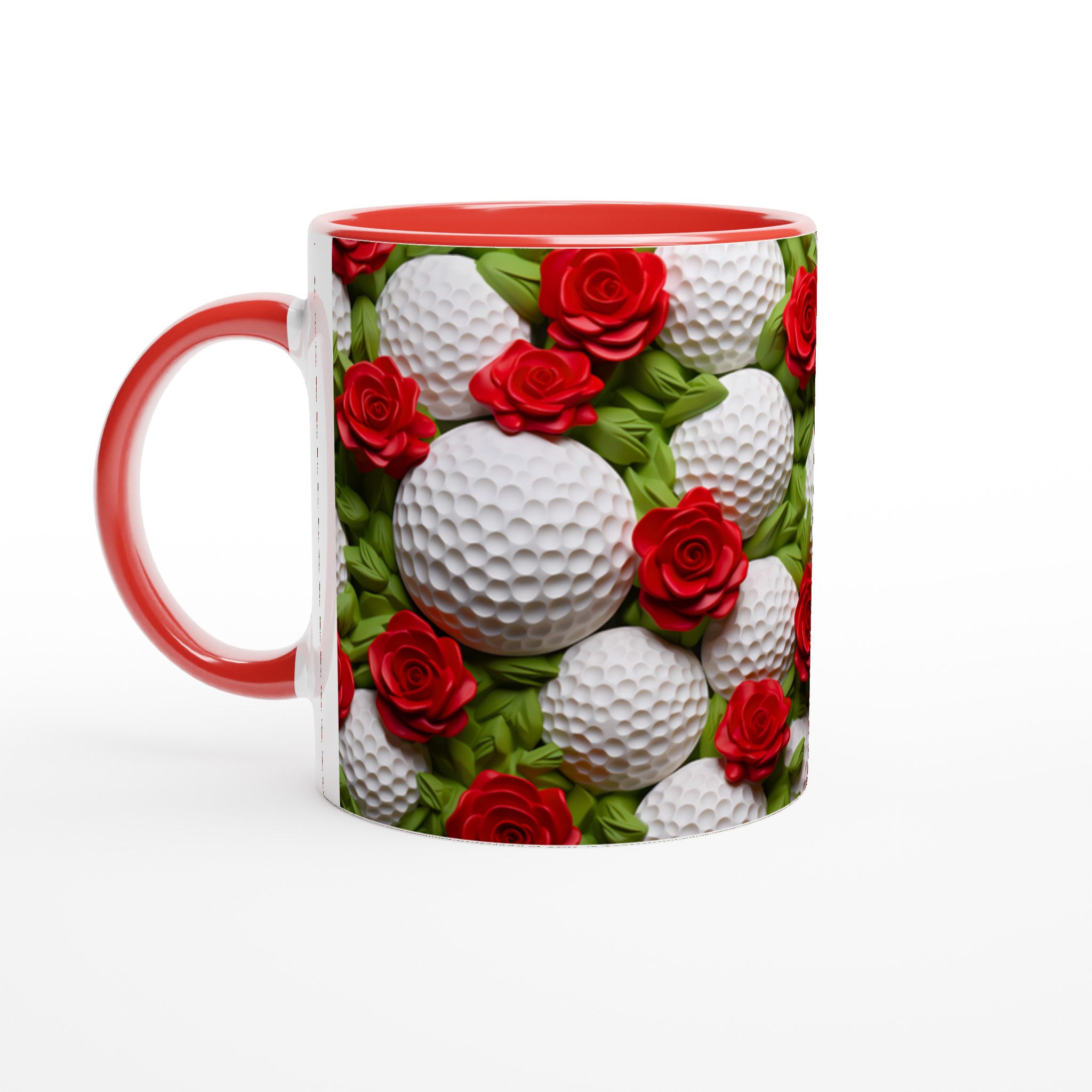 Elegant Golf & Rosor 11oz Keramikmugg – Perfekt Gåva för Golfentusiasten 2 d4d7130a-c208-46e5-ab2e-13508715b793
