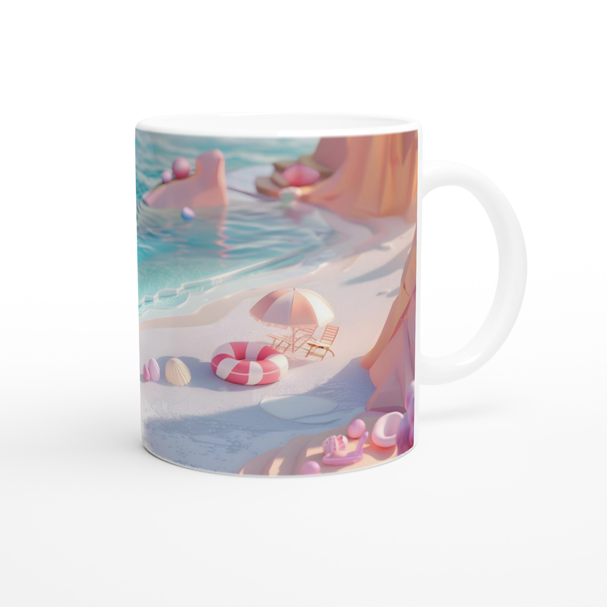 Pastellstrand 11oz Keramisk Mugg – Drömsk Design i Sju Ljuvliga Färger 9 d6e3f823-fad4-42aa-b7ec-4b2dc885a927