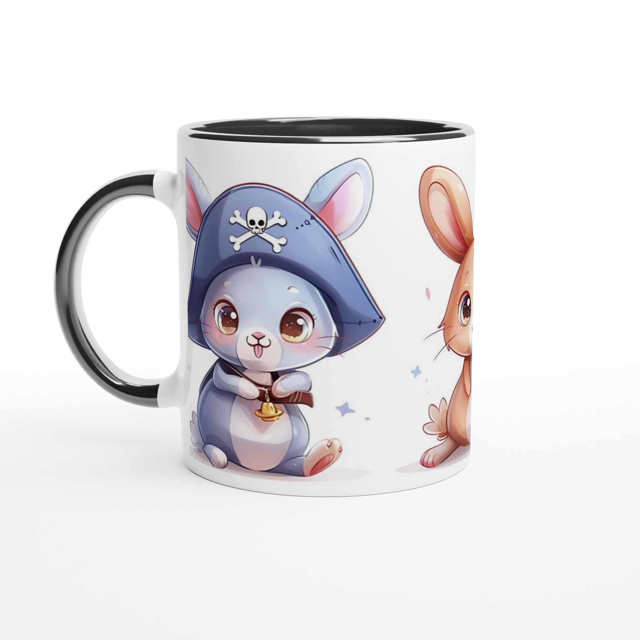 Söta Kaninmugg – Charmiga Pirat- och Kawaii-motiv för din favoritdryck | Välj bland 7 Färgstarka Nyanser 7 d6e4f3e0-d838-4b67-a2c7-a0d81e0498bd