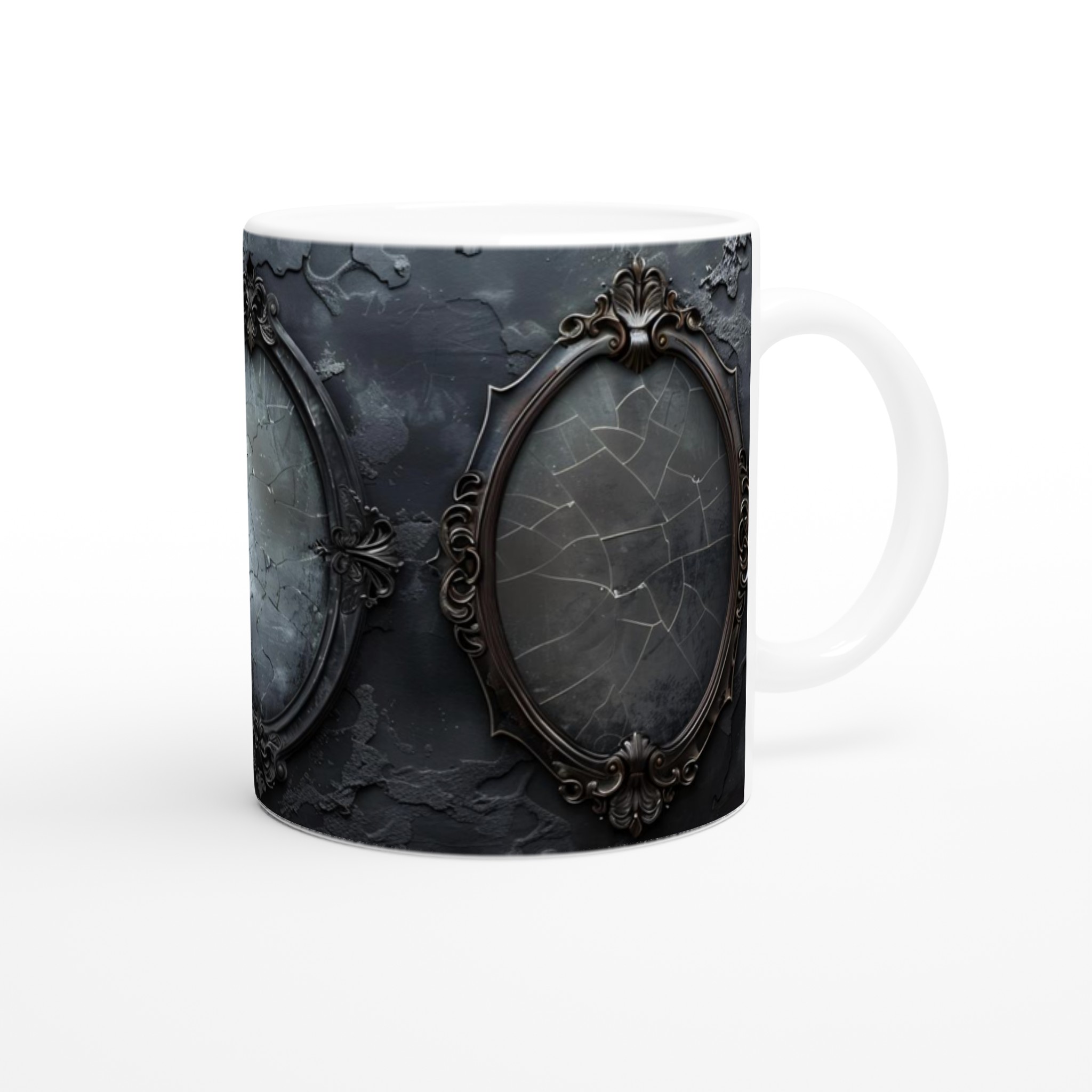 Vit 11oz keramisk mugg med tidlös mörk elegans i sju sofistikerade färger 9 d725139f-8d19-4b94-abf5-9dab9538be43