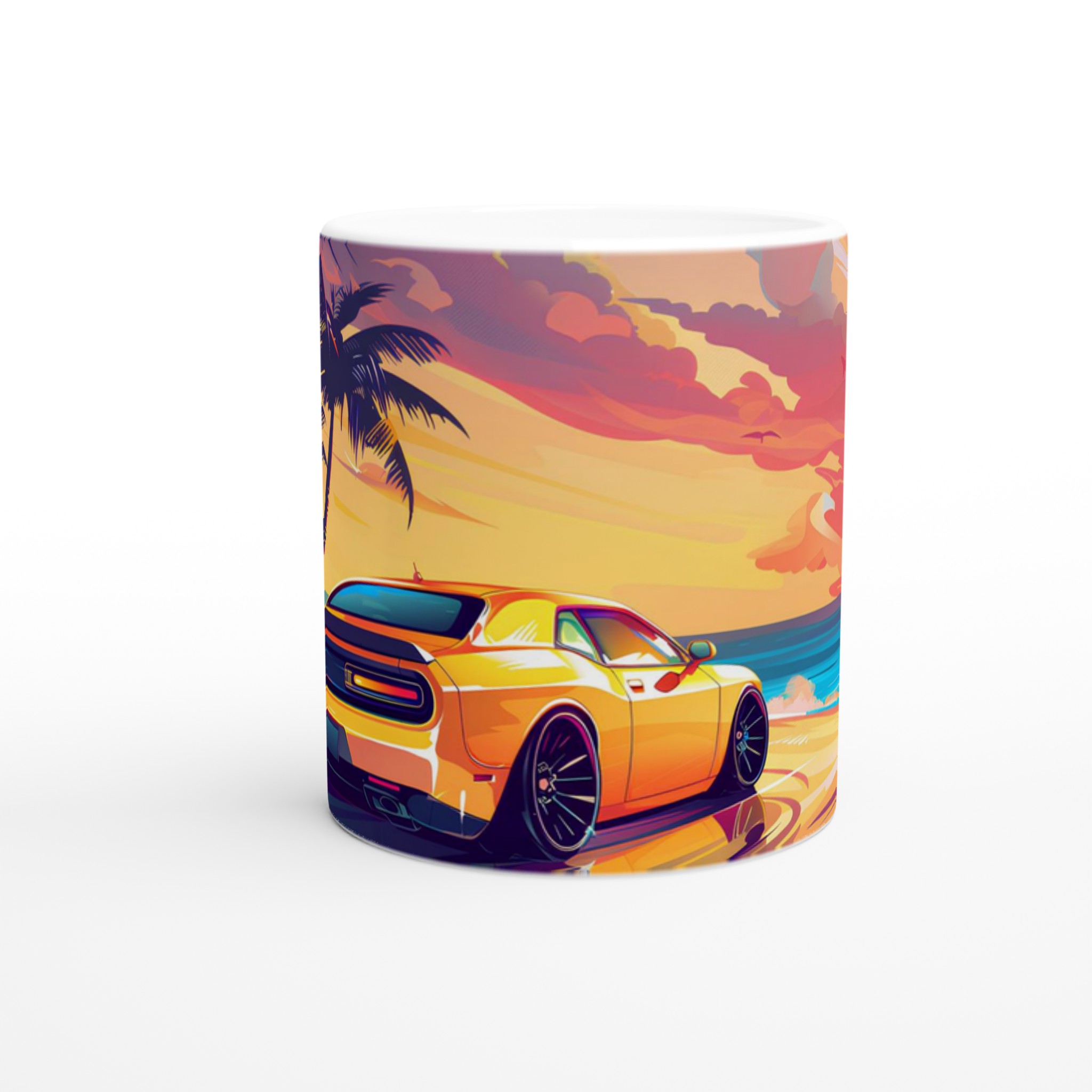 Neon Sunset Challenger Mugg - Vibrerande Retrovibbar för din Favoritdryck, Välj Bland 7 Färger! 8 d73327e4-f2e0-4a7a-a9de-5eb0309a724f
