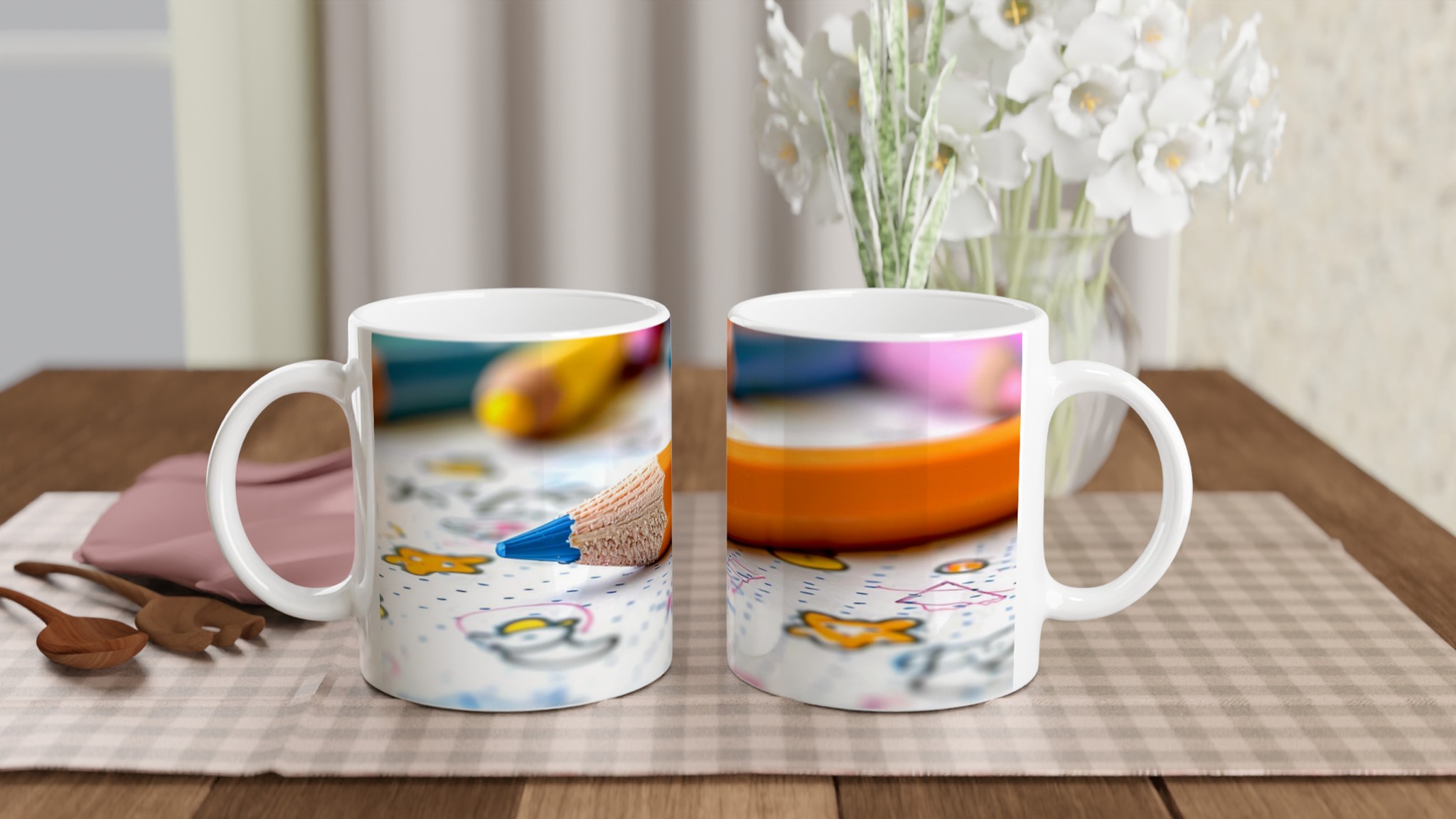 Kreativ 11oz Keramikmugg – Din Canvas för Färgstarka Idéer, Finns i 7 Livfulla Kulörer 10 d7cda329-36e0-4626-8fff-b475d9075198