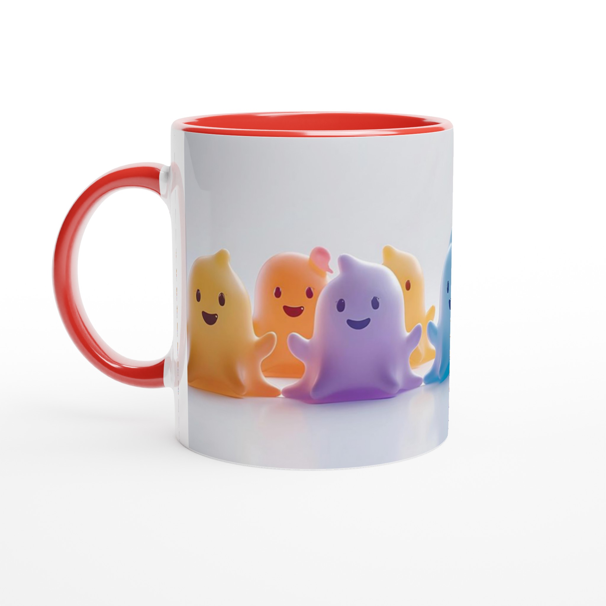 Mångfärgad 'Kawaii Vänner' 11oz Keramisk Mugg – Personlig Design i Flera Färger 2 d7f6de77-671f-4292-9fd0-9a4872566a1c