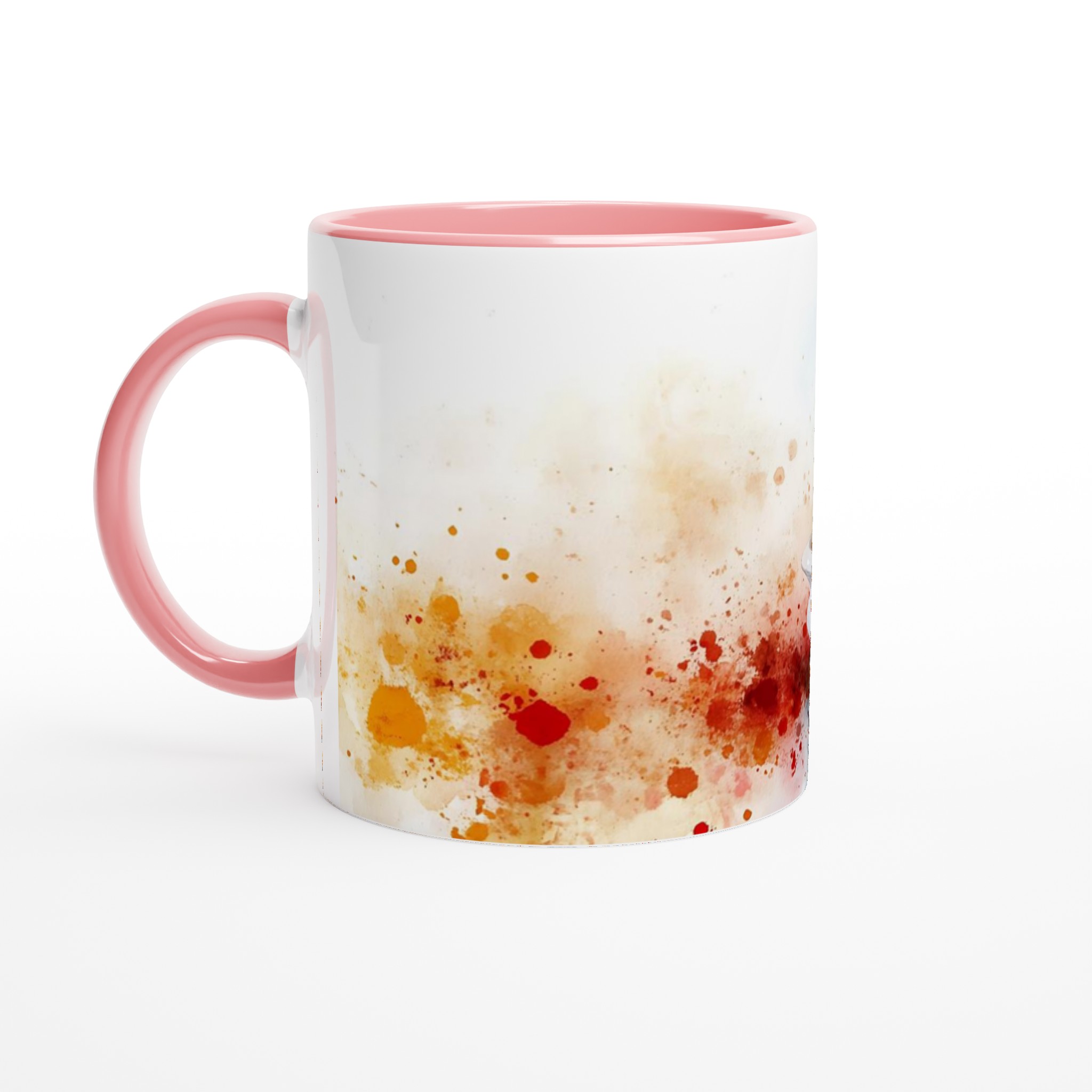 Frukostdröm: 11oz Keramikmugg i akvarellstil – Välj din färg! 4 d84d62f7-0a93-4a24-aea9-4ce77185e159