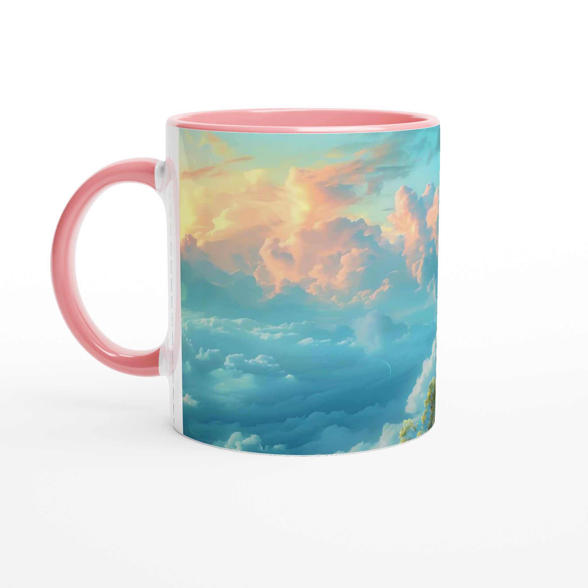 Drömlik Flytande Slott Keramisk Mugg – 11 oz Kaffemugg i Ditt Val av Färg för Fantasifulla Ögonblick 6 d872110b-cc13-43ae-b2dc-989fb8409e41