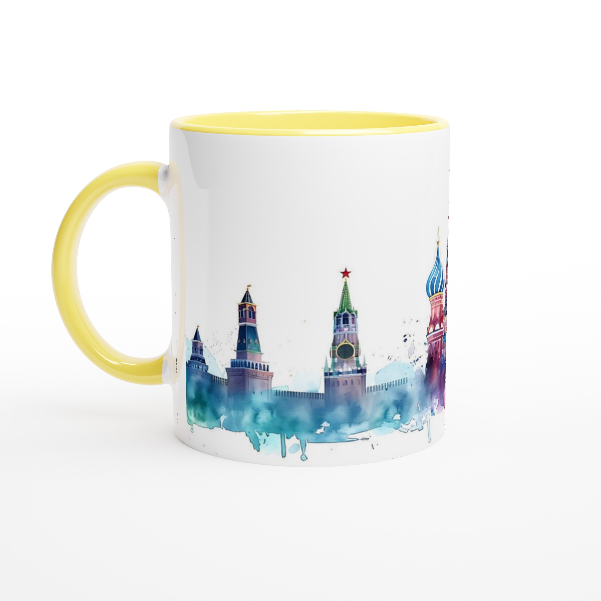 Färgsprakande Rysk Arkitektur Mugg – Vit 11oz Keramisk Mugg med Ikonisk Design 5 d8aa739d-a29c-45a7-ba02-e003a19ff611