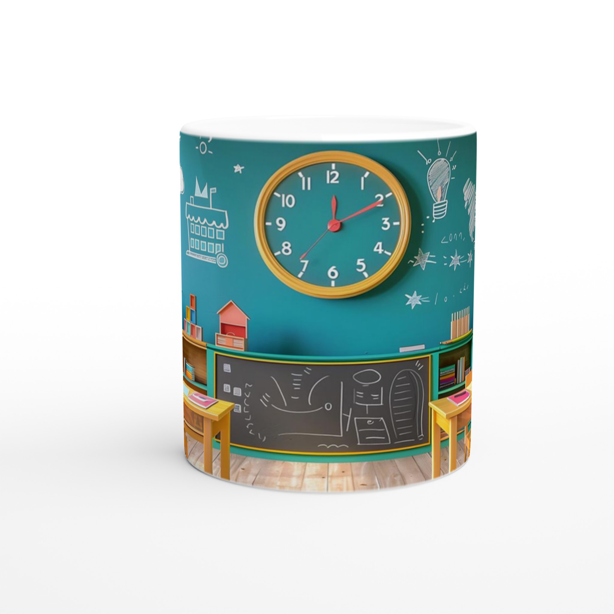 Mugg "Skolstart" – Vit Keramikmugg 11oz, En lekfull hyllning till skolans värld 8 d8be4b8b-95be-4820-8bd5-f3b4c513808d