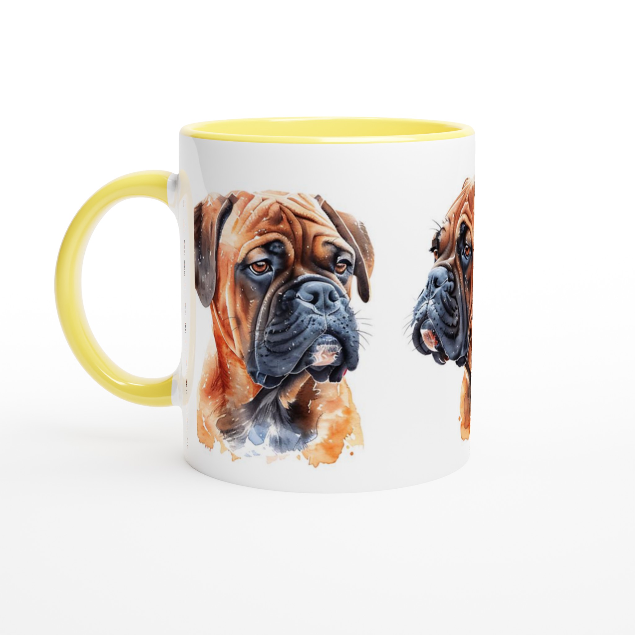 Boxerhund Akvarellmugg – Konstnärlig Kaffestund med din Favoritras, Välj din Färg 3 d9074d88-031e-4cf8-8e79-288bdfea443b